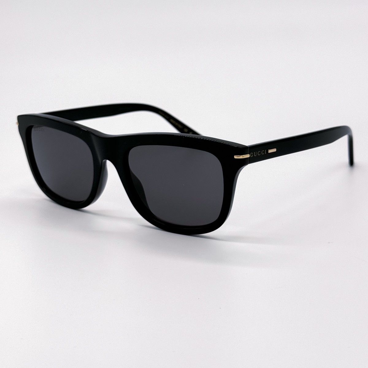 Gucci NEW GUCCI GG1444S 001 SQUARE BLACK GREY MEN SUNGLASSES GUCCI Size ONE SIZE - 4 Thumbnail
