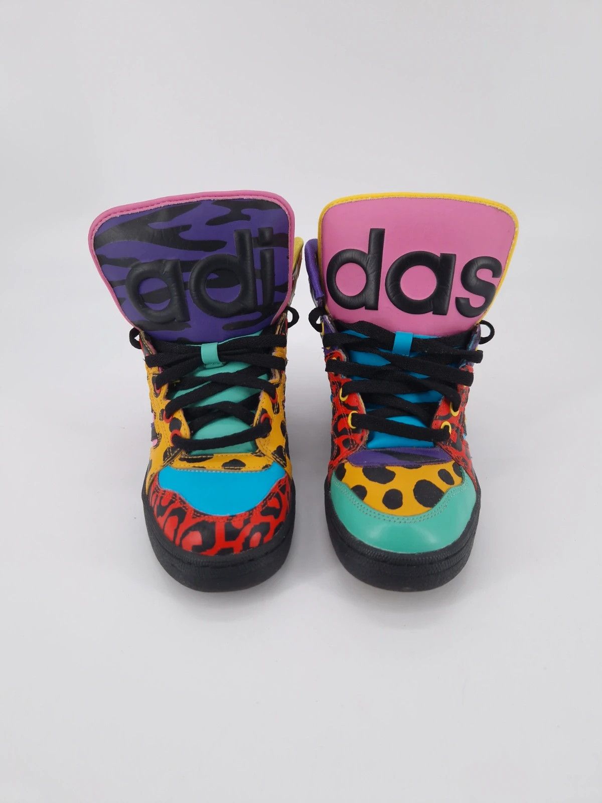 Adidas by Jeremy Scott JS Animal zebra panda cheetah