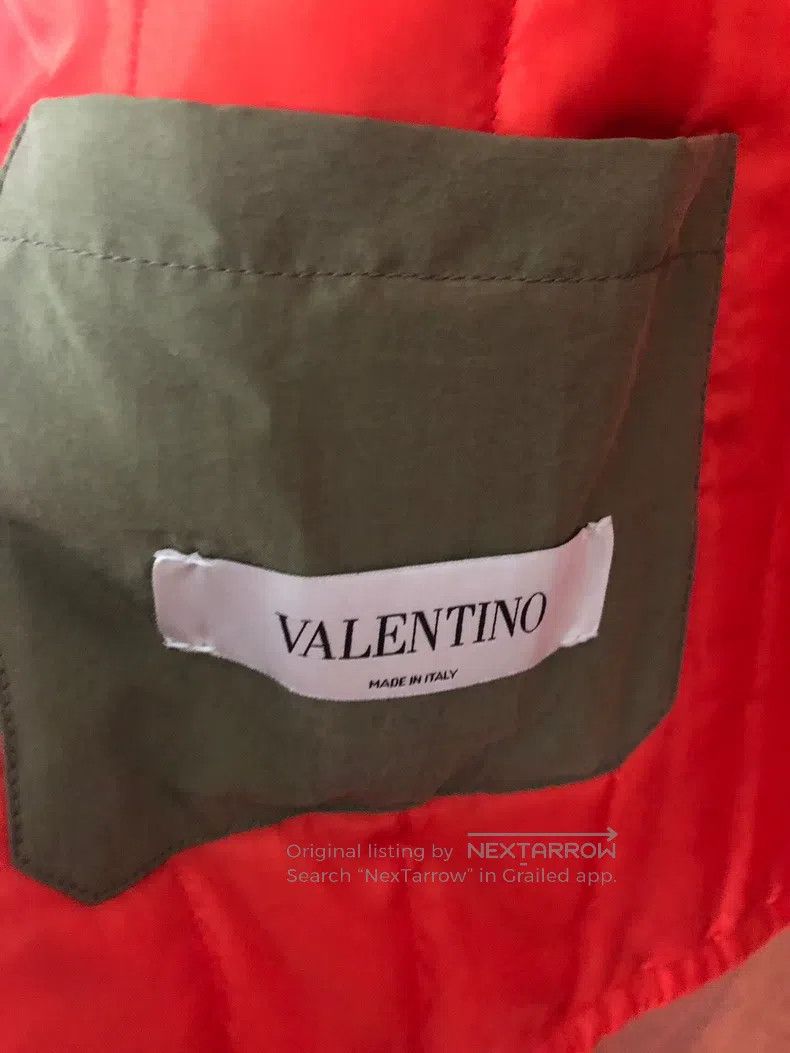 Valentino Valentino Thin cotton silk fur collar coat Size US M / EU 48-50 / 2 - 2 Thumbnail