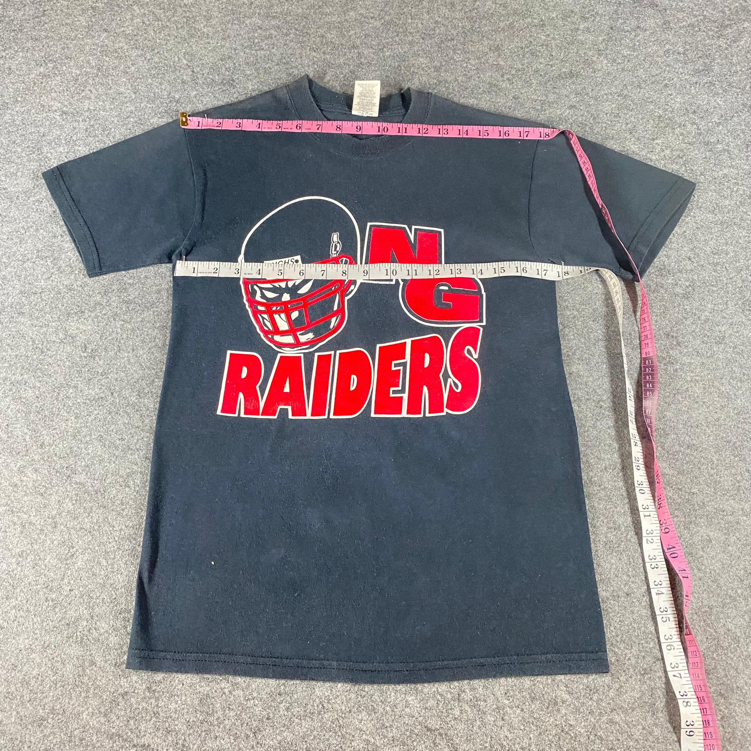 Vintage Vintage 90s Raiders Sportwear Tshirt Size US S / EU 44-46 / 1 - 3 Thumbnail