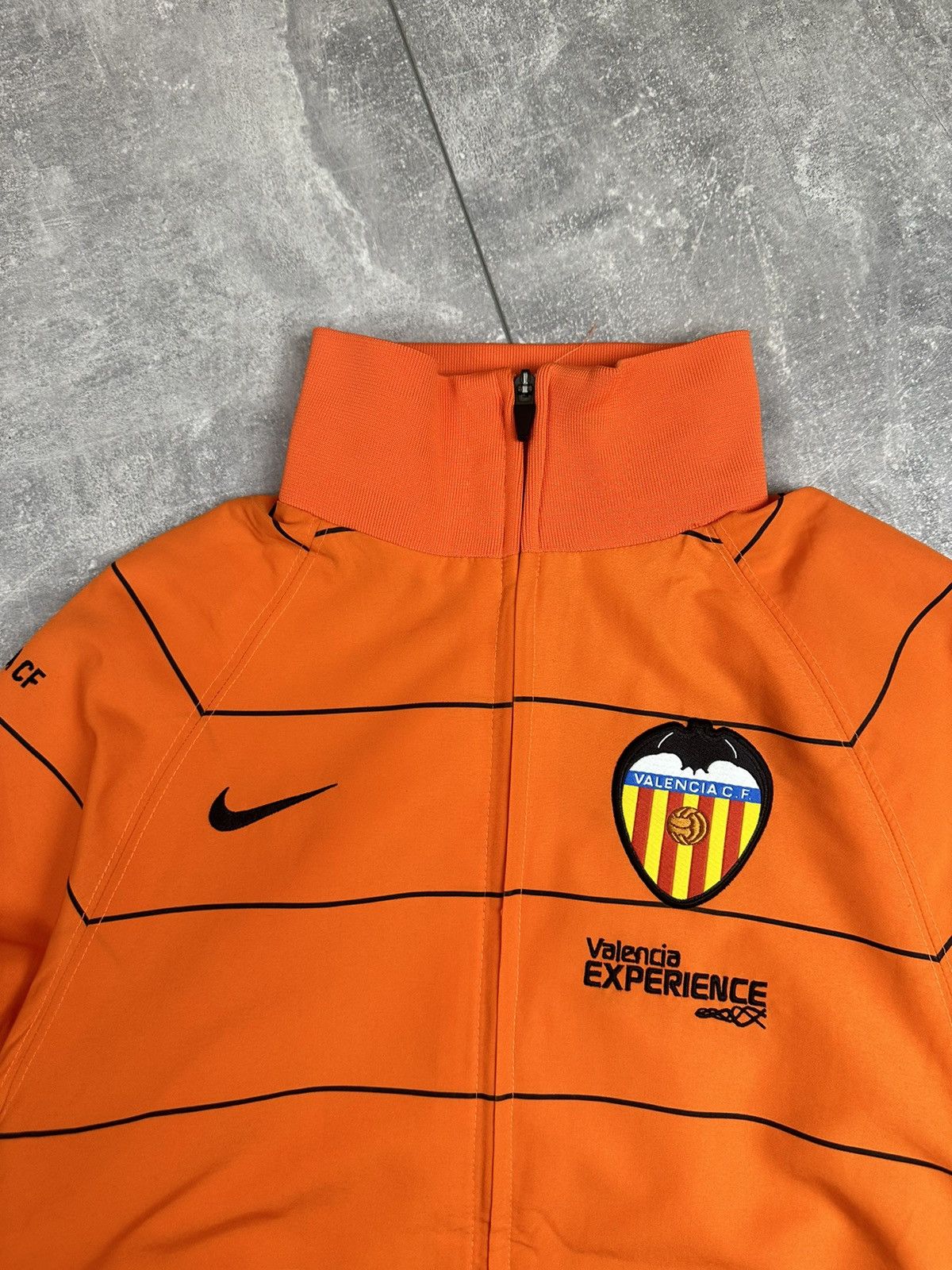 Nike Nike Valencia CF Orange Track-Top Football Soccer Jacket Size US S / EU 44-46 / 1 - 6 Thumbnail