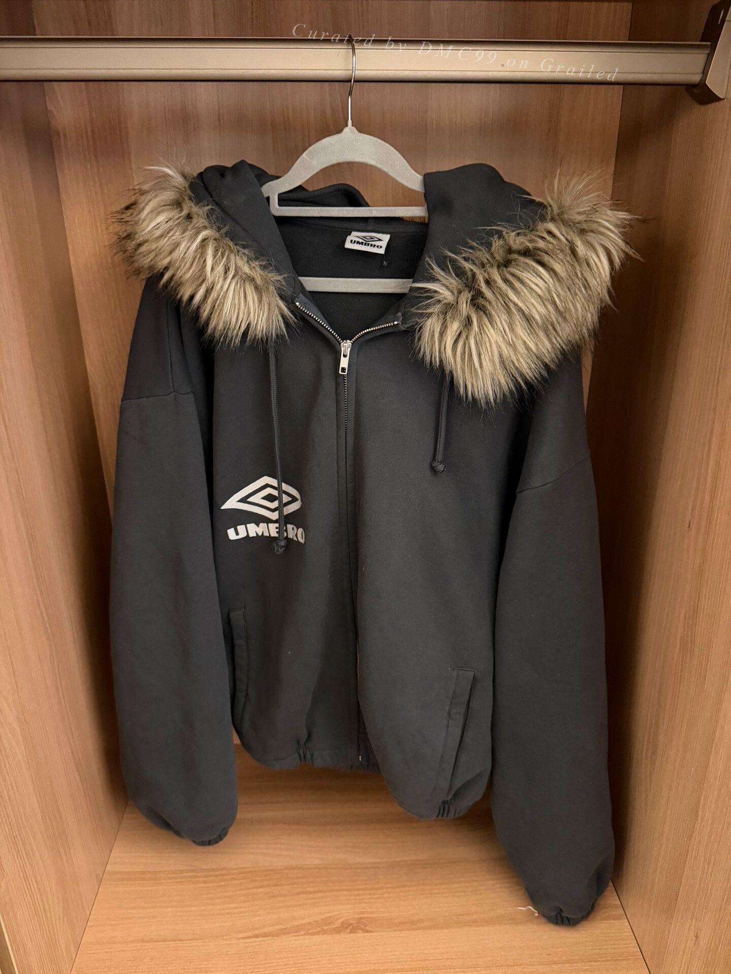 Slam Jam Umbro x Slam Jam Men's Fur Masked Hoodie Size US L / EU 52-54 / 3 - 1 Thumbnail