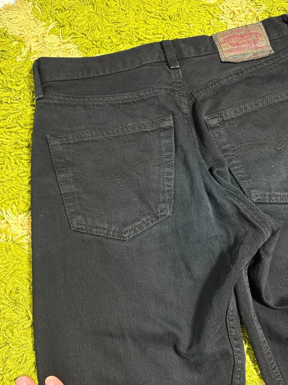 Levi's Vintage Levi’s 501 Black Denim Jeans Made in USA Size 31x30 Size US 31 - 5 Thumbnail