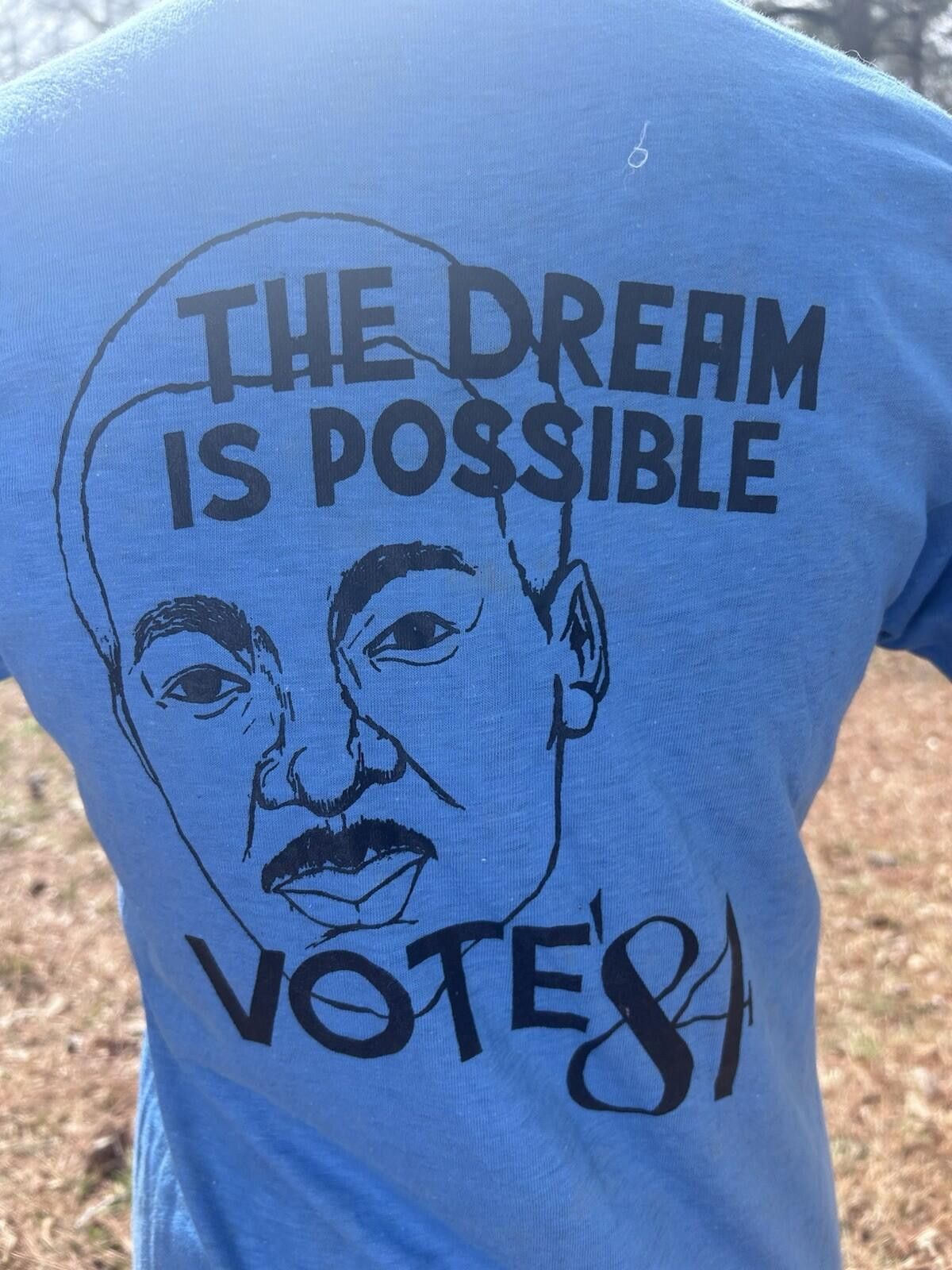 Fruit Of The Loom 1988 Jesse Jackson For President T-Shirt - Original Campaign Size US M / EU 48-50 / 2 - 6 Thumbnail