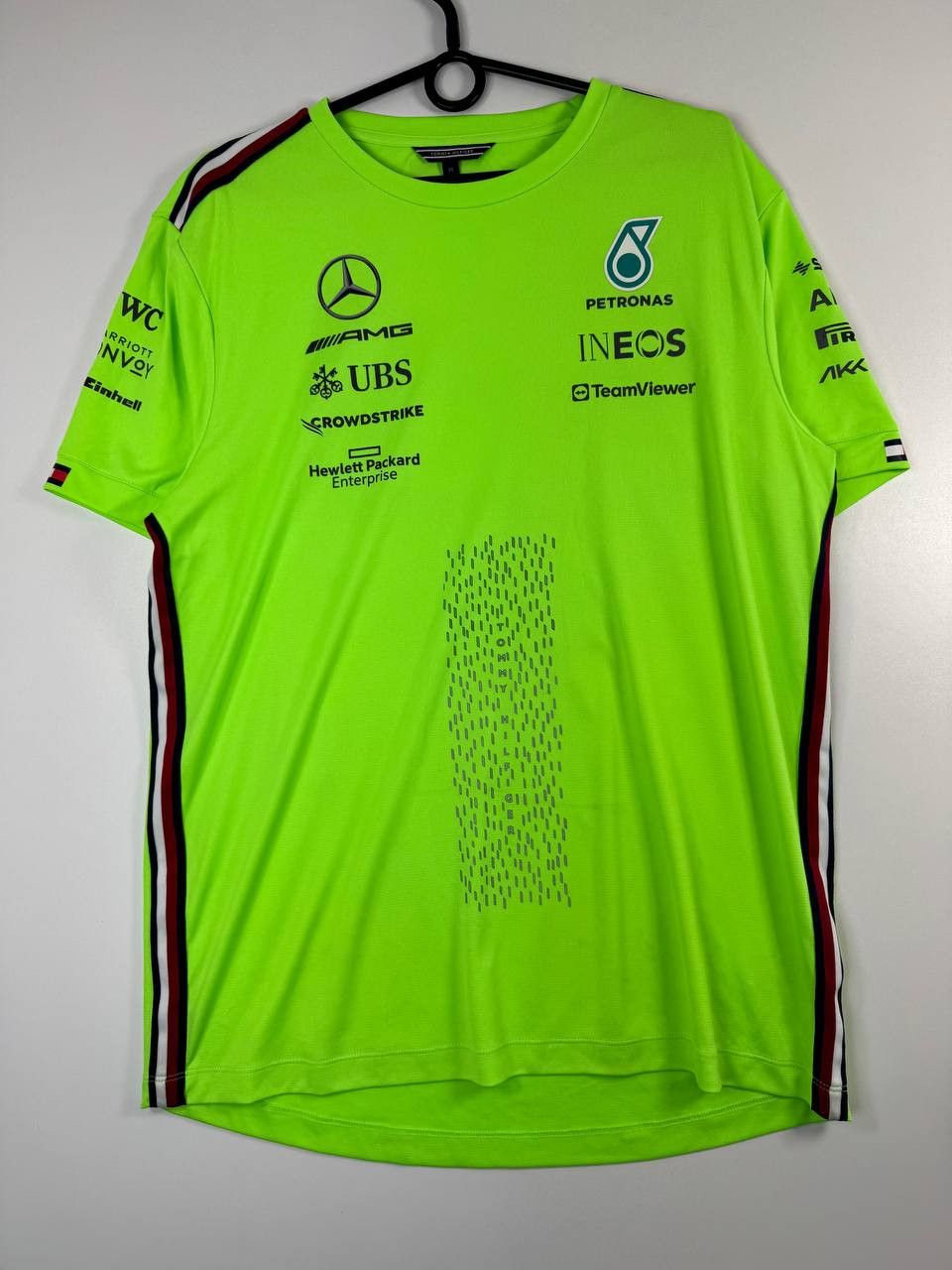Tommy Hilfiger Mercedes F1 x Tommy Hilfiger 2024 T-Shirt Green Mens Size M Size US M / EU 48-50 / 2 - 1 Thumbnail