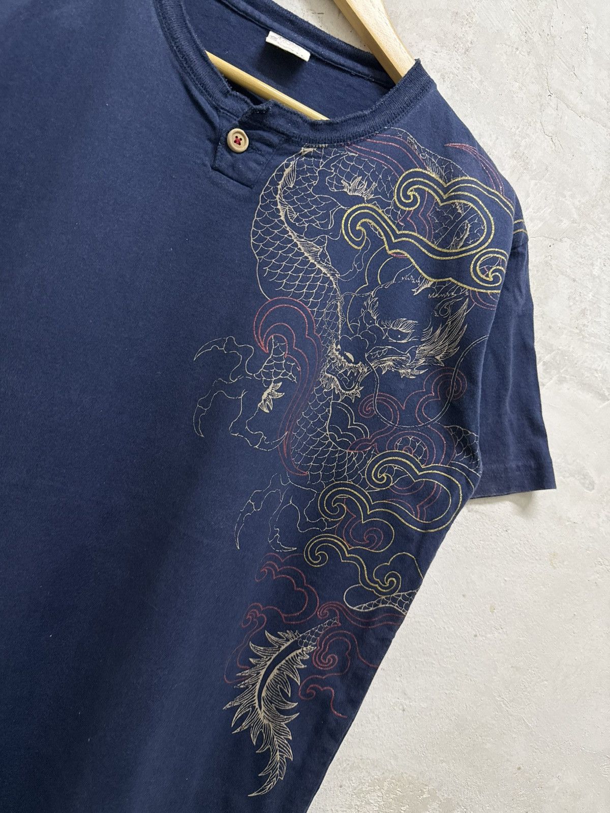 Japanese Brand Sukajan Yakuza Tattoo All Over Print Karakuri Inspired Size US L / EU 52-54 / 3 - 2 Thumbnail