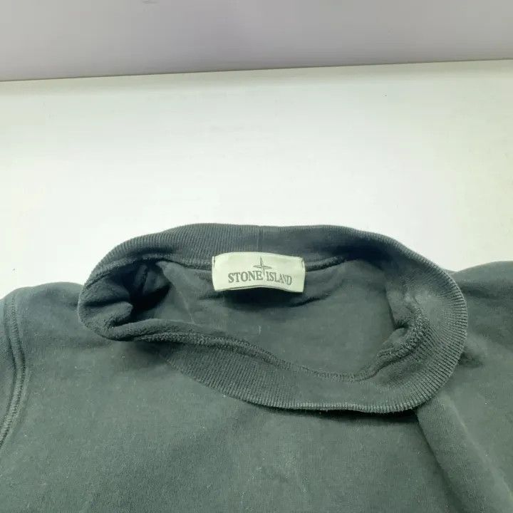 Stone Island Stone Island Black Cotton Crewneck Sweatshirt -2506 Size US M / EU 48-50 / 2 - 5 Thumbnail