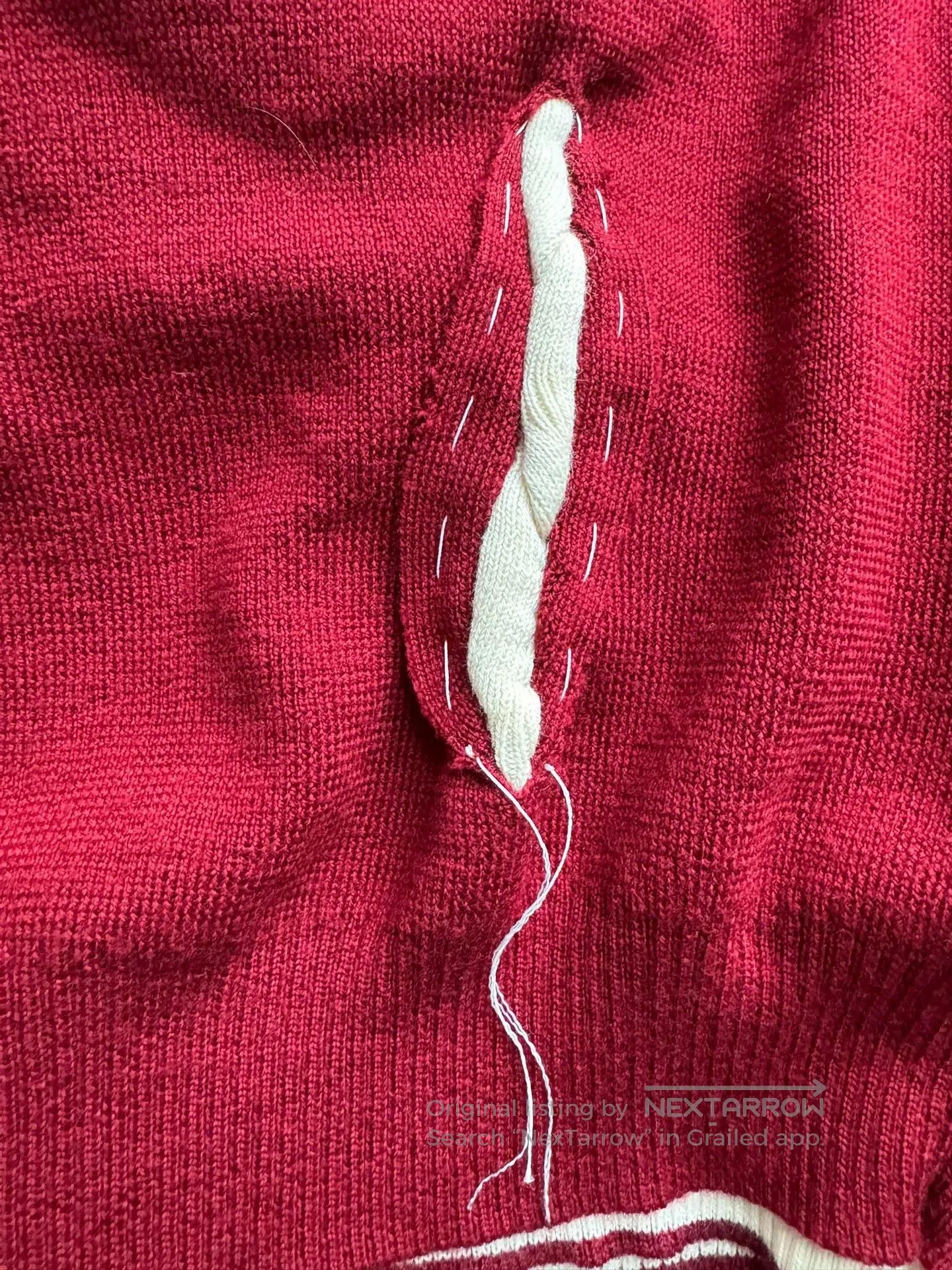 Maison Margiela Maison Margiela Knit Top with Unique Design. Size US XS / EU 42 / 0 - 5 Thumbnail