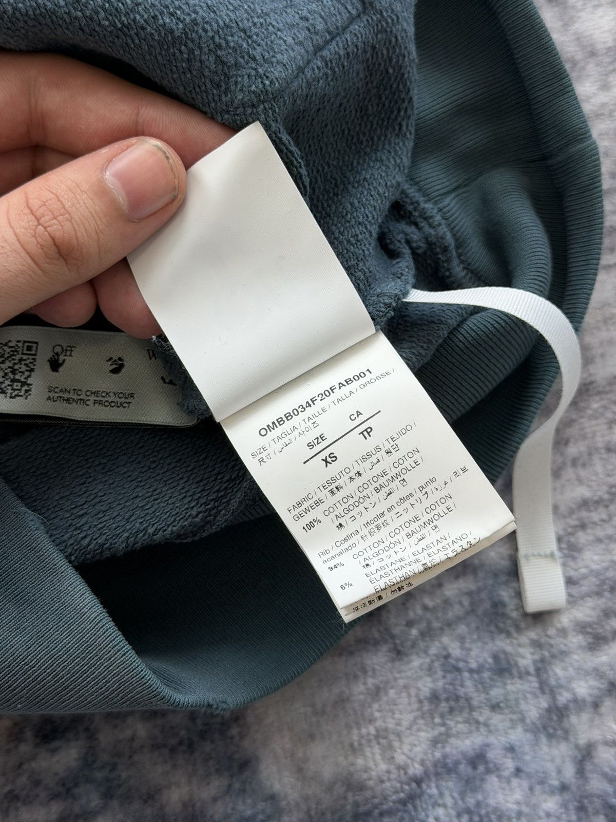 Off-White Off-White Logo Hoodie Size US XS / EU 42 / 0 - 6 Thumbnail
