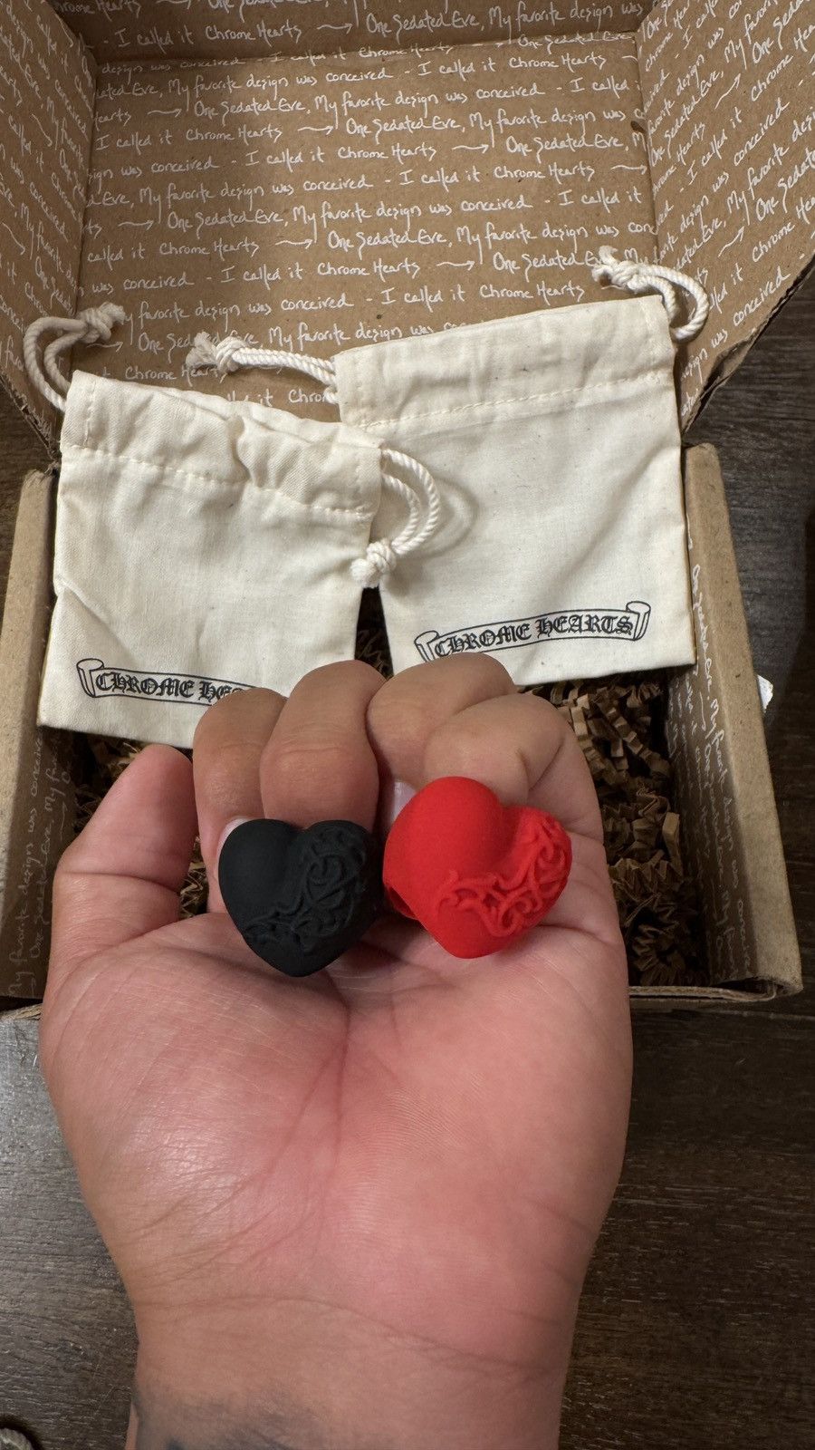 Chrome Hearts CHROME HEARTS HEART RING Size ONE SIZE - 4 Thumbnail