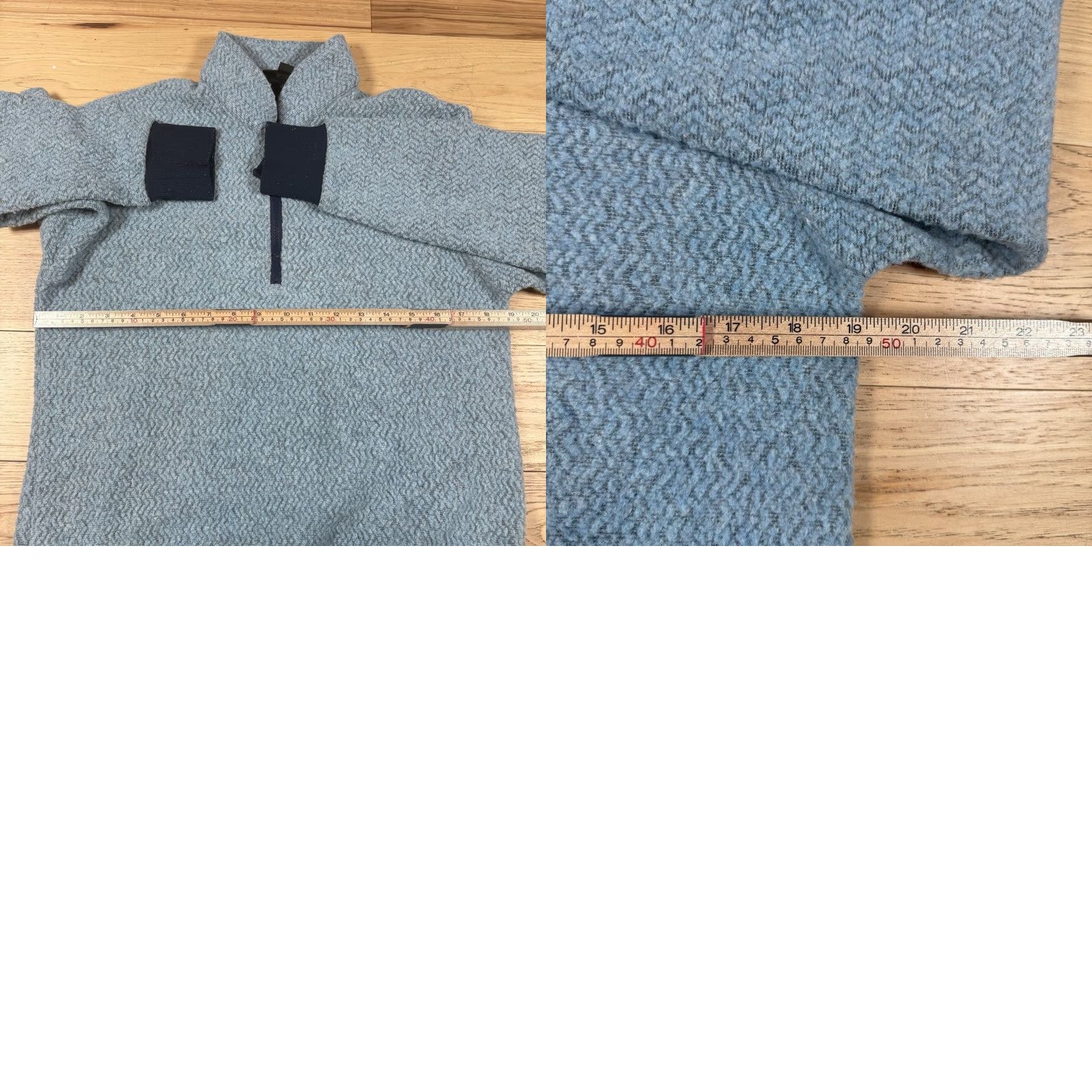Patagonia Patagonia Wool Fleece Pullover Gray Medium Mens Woolyester Gorpcore Recycled Wool Quarter Zip Sweater Grey M Mens Size US M / EU 48-50 / 2 - 8 Thumbnail