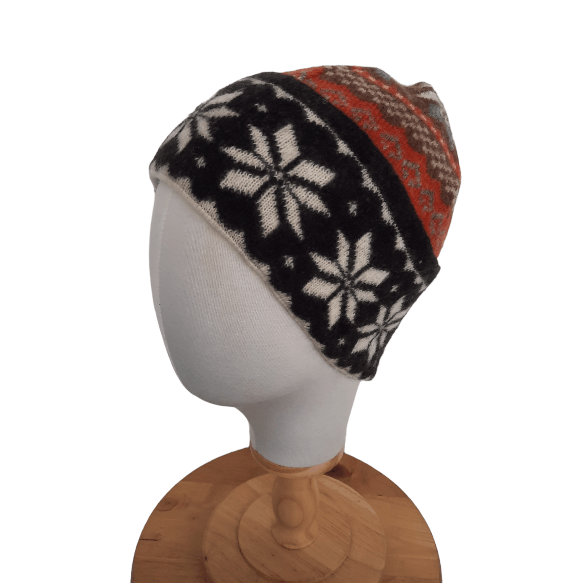 image of Archival Clothing x Navajo Vintage Adler Lowe Native America Navajo Beanie Hat, Men's