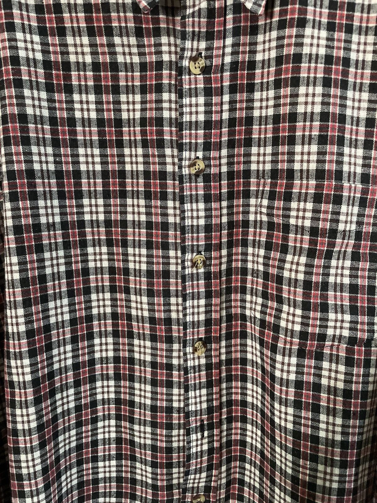 Flannel × Japanese Brand Vintage Fresco Travis Scott Style Tartan Plaid Flannel Size US M / EU 48-50 / 2 - 5 Thumbnail