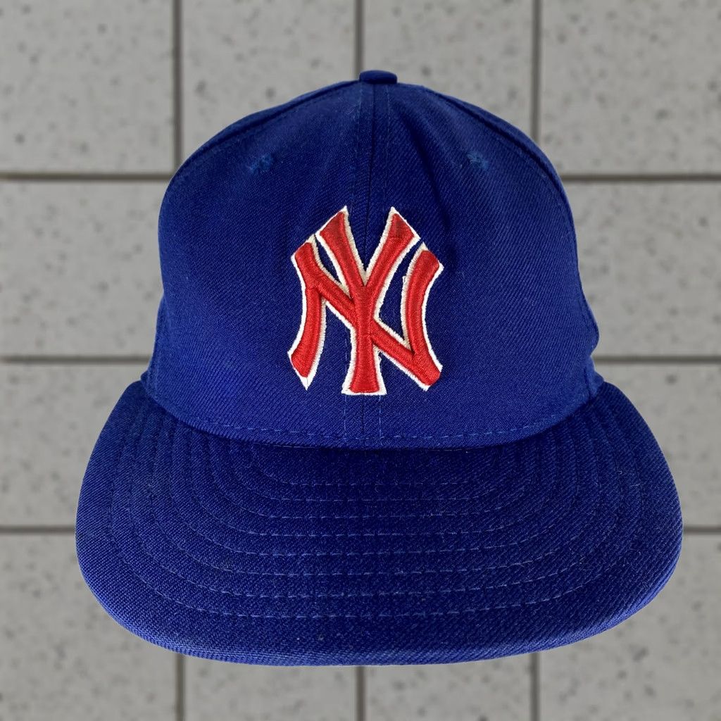 Japanese Brand × New Era NEW ERA Fitted Long Brim Hat Cap 7 3/8