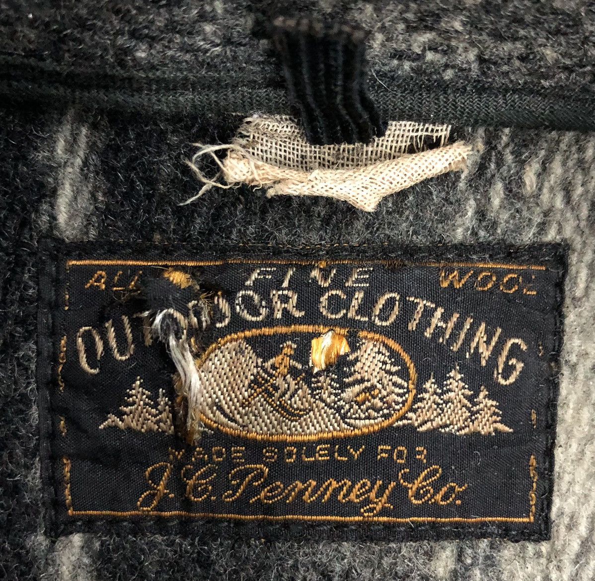 JCPenney Vintage Made Solely For J.C. Penny Co Wool Jacket Size US L / EU 52-54 / 3 - 22 Thumbnail