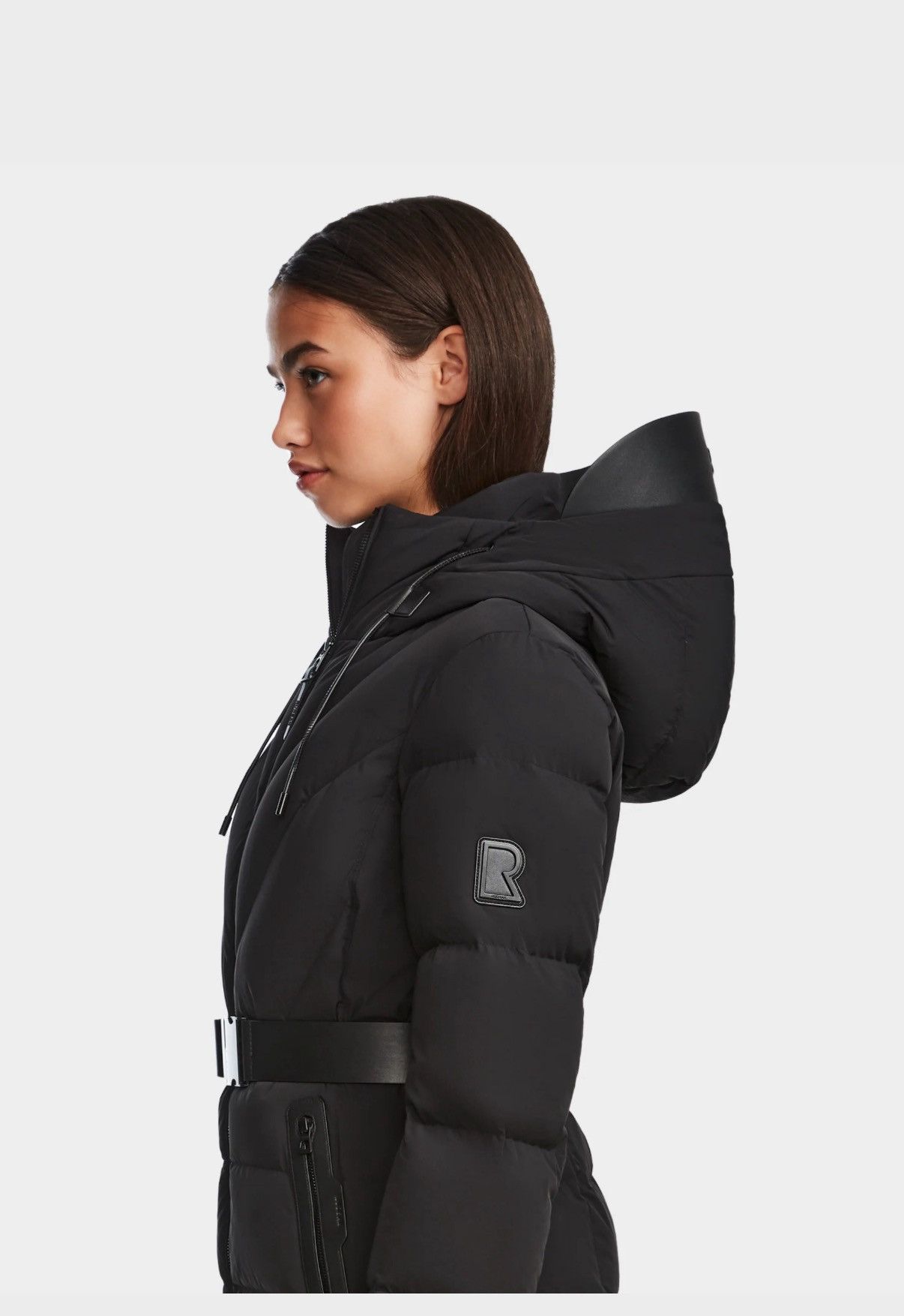 Rudsak BRAND NEW-RUDSAK ENZAH WOMEN'S QUILTED DOWN PUFFER WITH HOOD Size XXL / US 16-18 / IT 52-54 - 6 Thumbnail