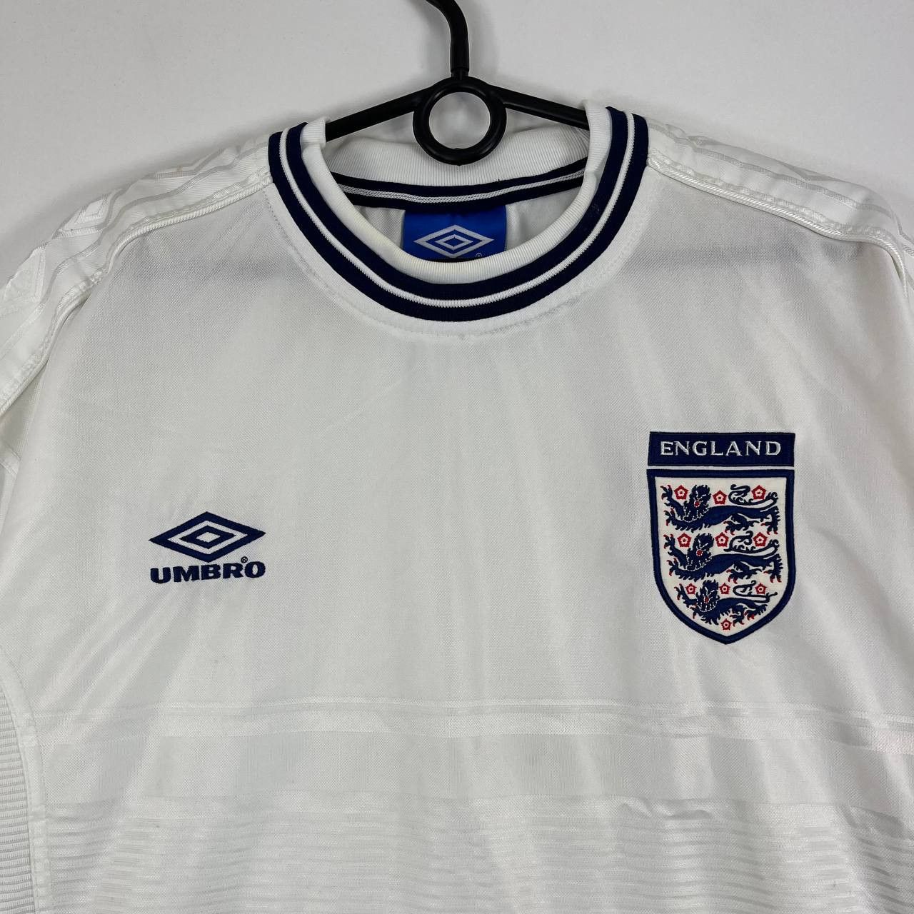 Umbro England 1999/01 National Team Home Shirt Football Umbro Sz L Size US L / EU 52-54 / 3 - 2 Thumbnail