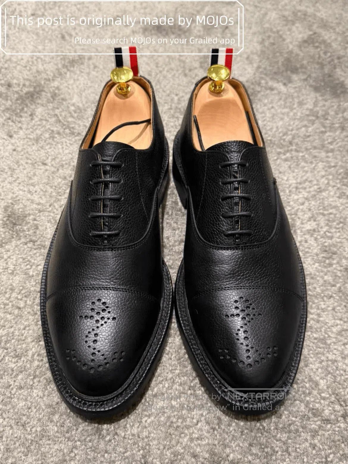 Sz 11 Thom Browne Blogg Carved Derby.