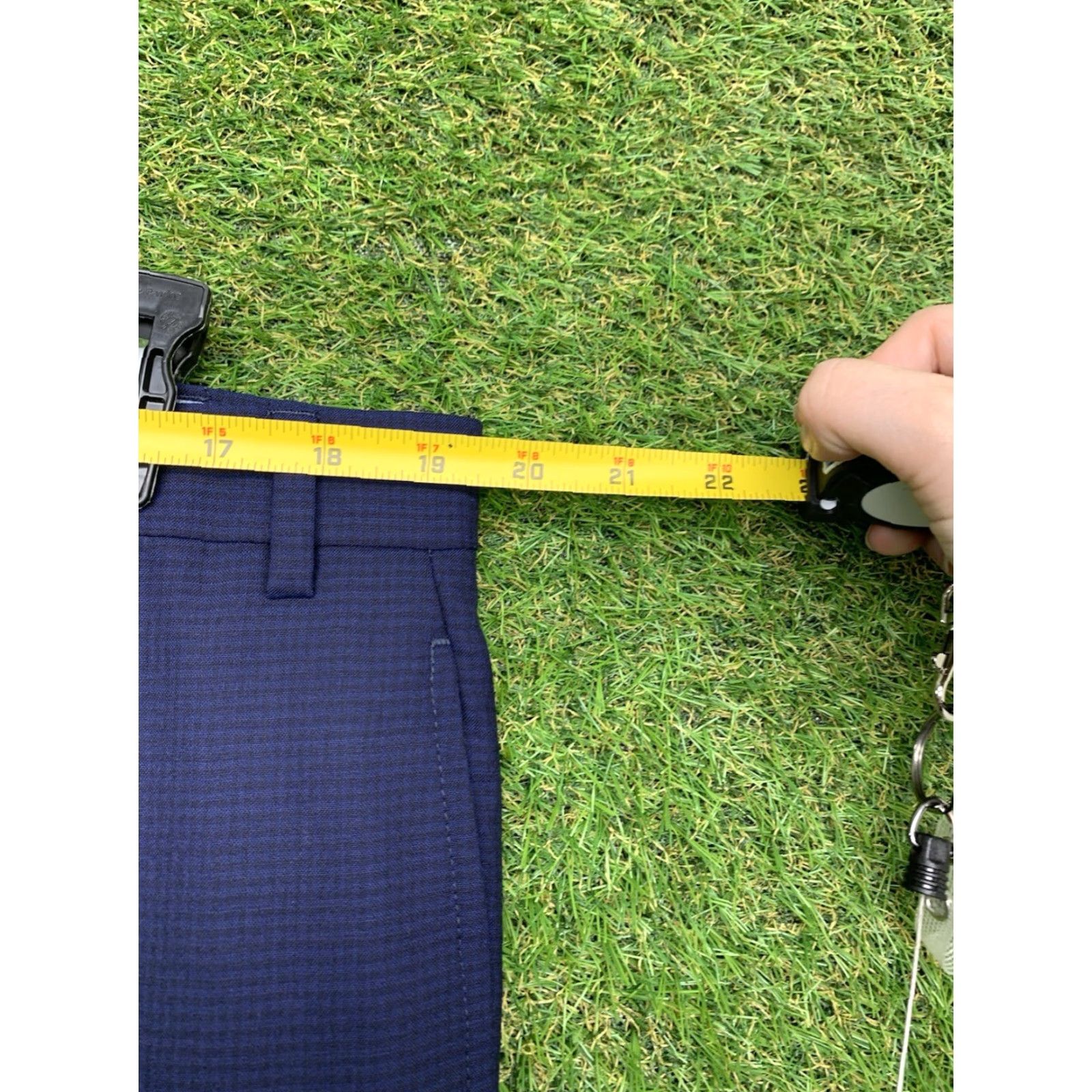 Ralph Lauren Lauren Ralph Lauren Pants Mens 38x30 Navy Blue Straight Leg Total Comfort Wool Dress Pants Size US 38 / EU 54 - 4 Thumbnail
