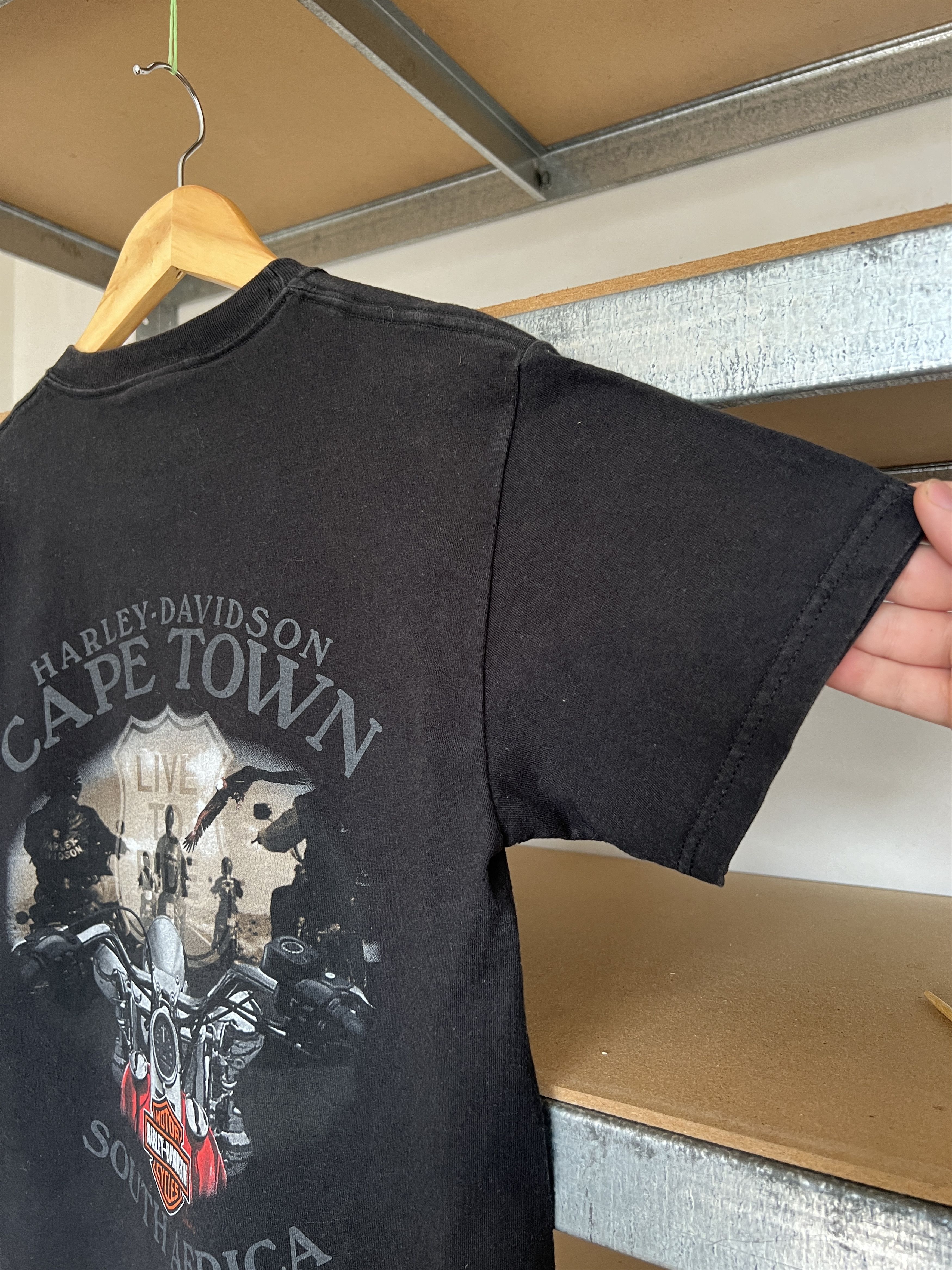 Harley Davidson Vintage 2006 Harley Davidson Cape Town South Africa tee Size US S / EU 44-46 / 1 - 12 Thumbnail