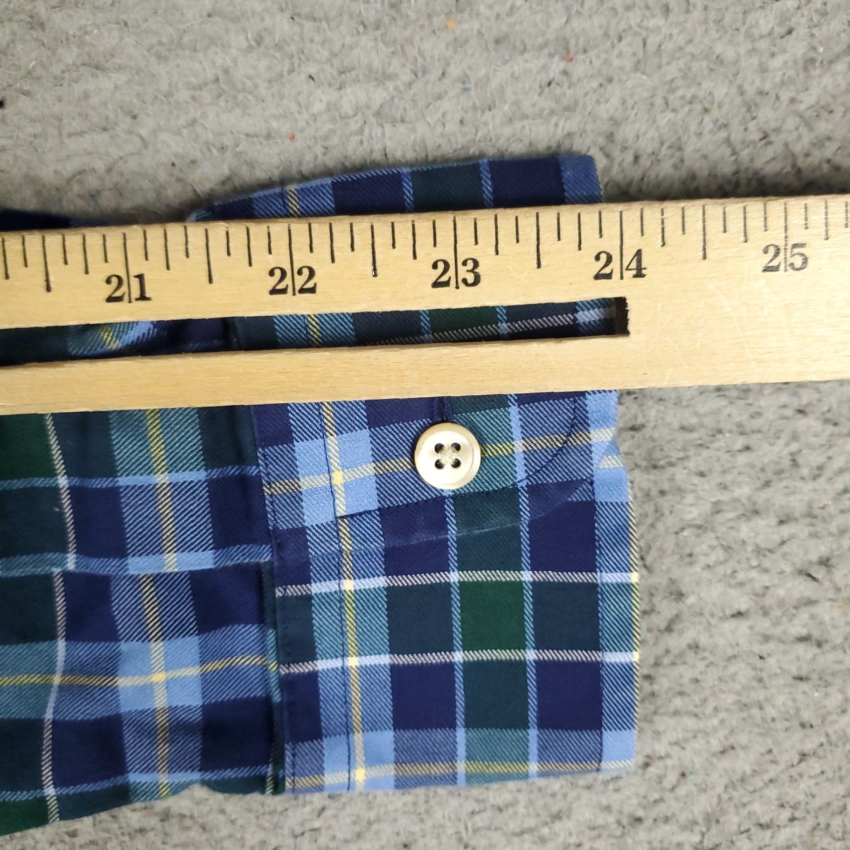 Vineyard Vines Vineyard Vines Shirt Mens XS Blue Plaid Slim Fit Casual Button Up Long Sleeve Size US XS / EU 42 / 0 - 6 Thumbnail