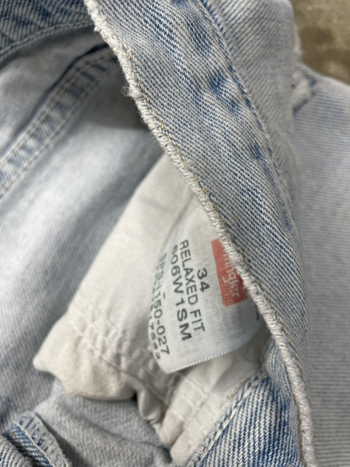 Vintage × Wrangler Distressed Y2K Jorts Jean Shorts Size US 32 / EU 48 - 4 Thumbnail