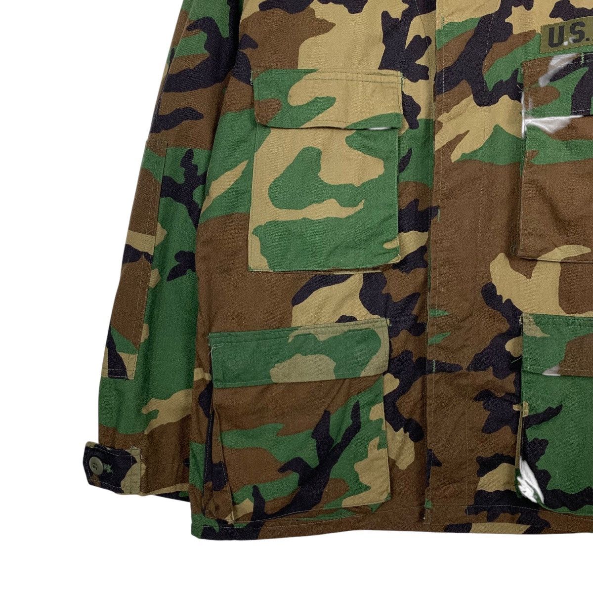 Vintage Vintage U.S ARMY Green Camo Combat Jacket #2591-C117 Size US S / EU 44-46 / 1 - 3 Thumbnail