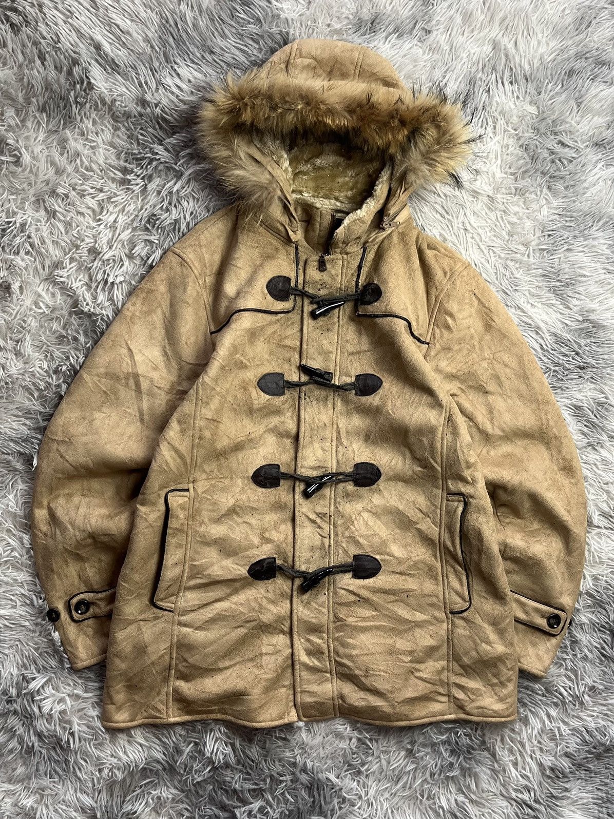 Vintage Vintage m.f. editorial coat jacket Size US L / EU 52-54 / 3 - 1 Thumbnail