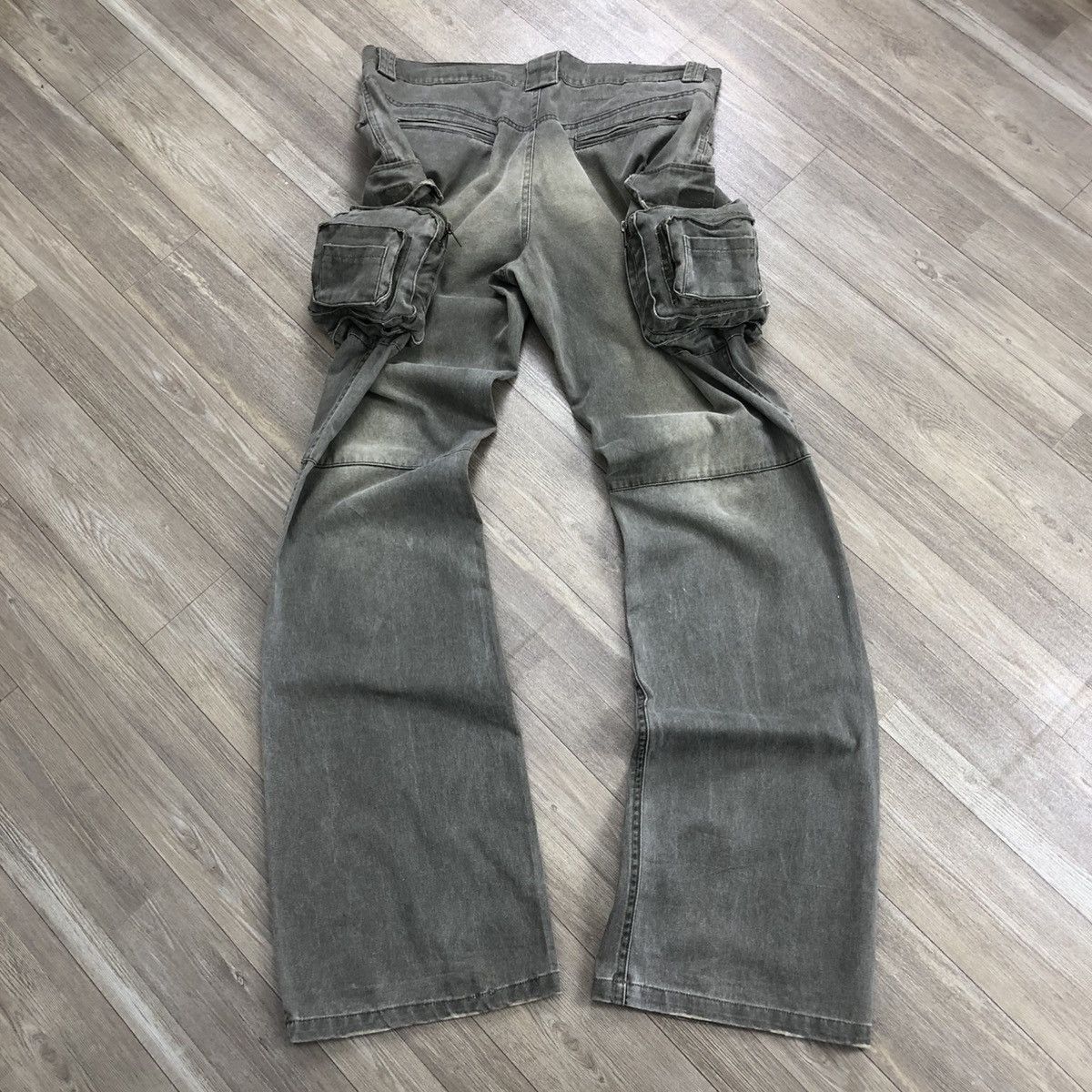 If Six Was Nine × Japanese Brand 2000's All Out Hysteric Glamour Style Bondage Flared Pants Size US 33 - 11 Thumbnail