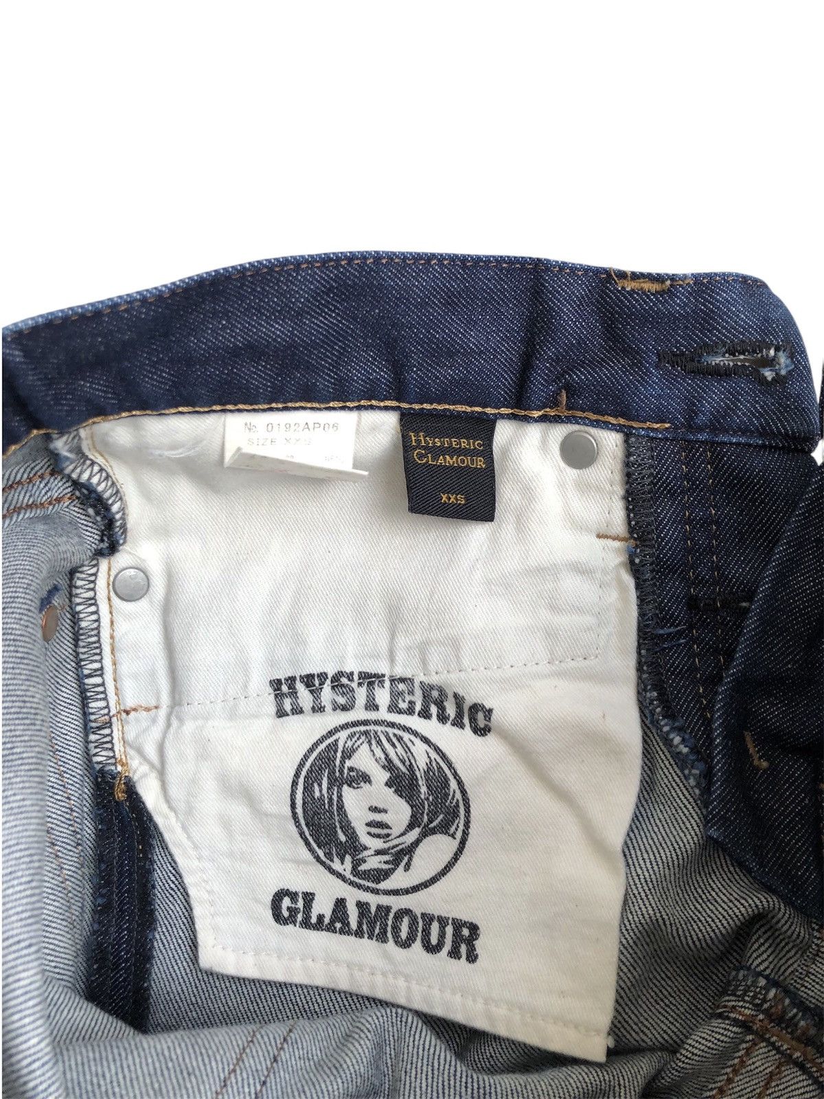 Hysteric Glamour × Japanese Brand × Vintage Hysteric Glamour blue studded jeans Size 26" / US 2 / IT 38 - 5 Thumbnail