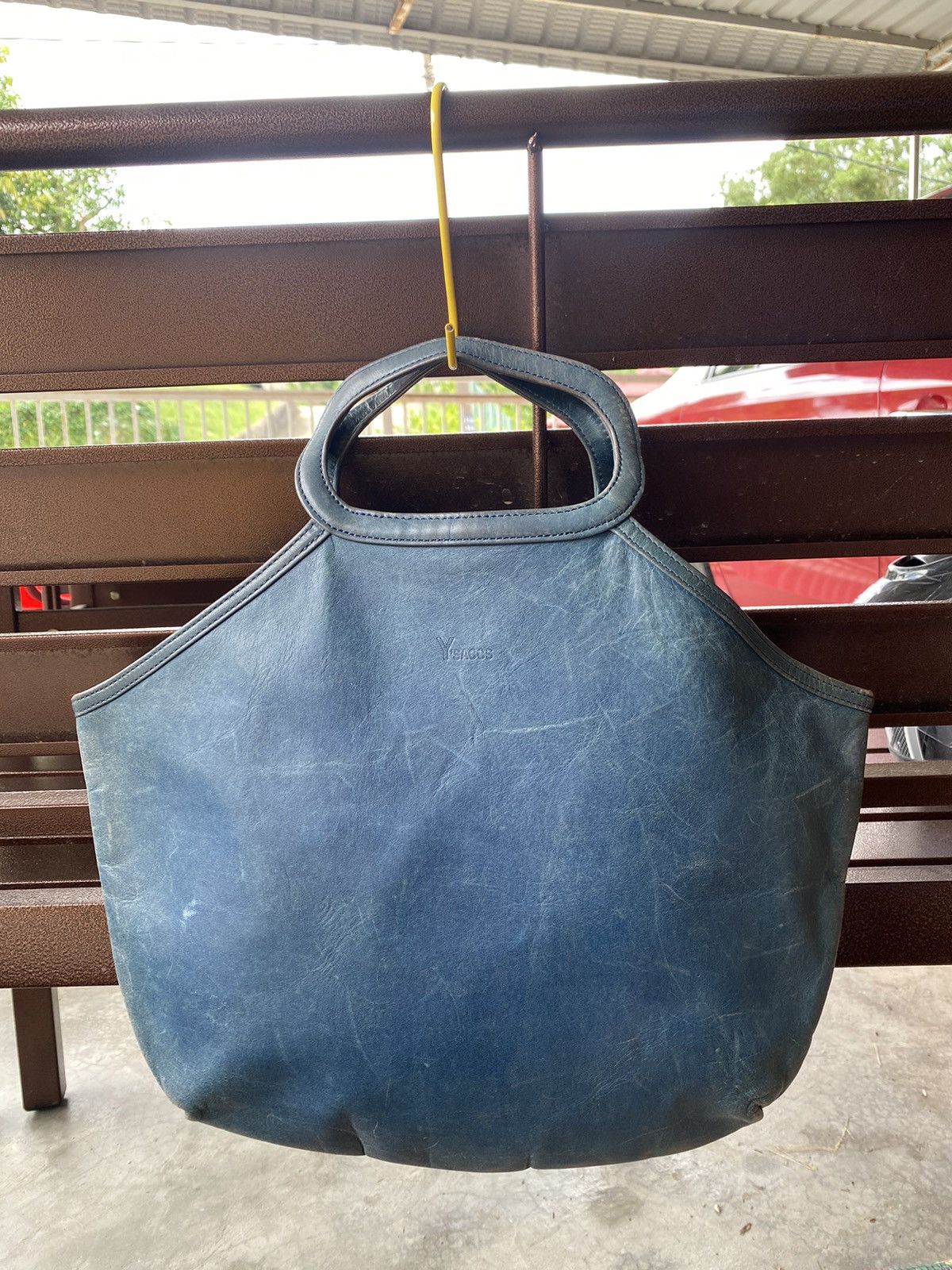 Yohji Yamamoto Leather Bag | Grailed