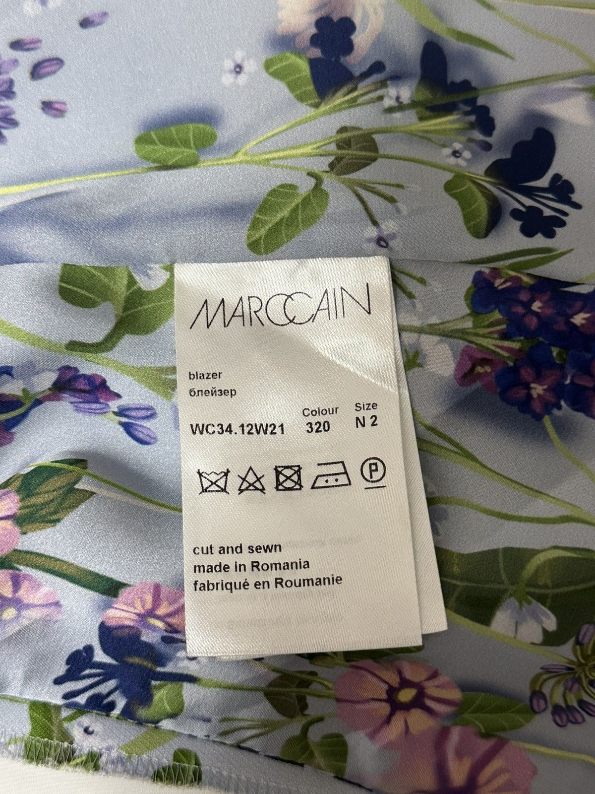 Other Marccain Floral Blazer Women’s Size S Made in Romania Size S / US 4 / IT 40 - 11 Thumbnail