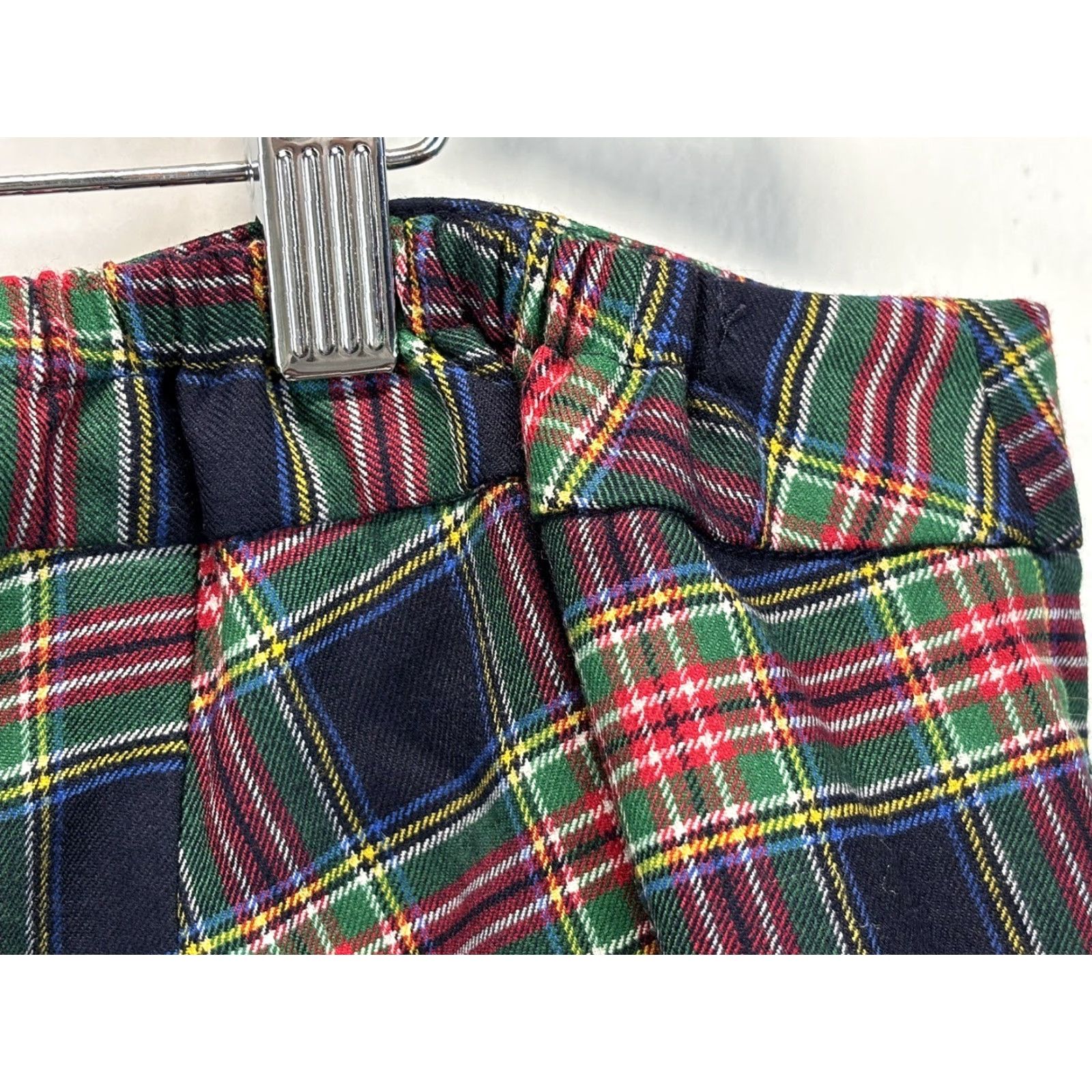 Talbots Talbots Plus Size 24W Wool Blend Plaid Tartan Dress Pants with Bow Detail for Women Size 42" / US 20 - 5 Thumbnail