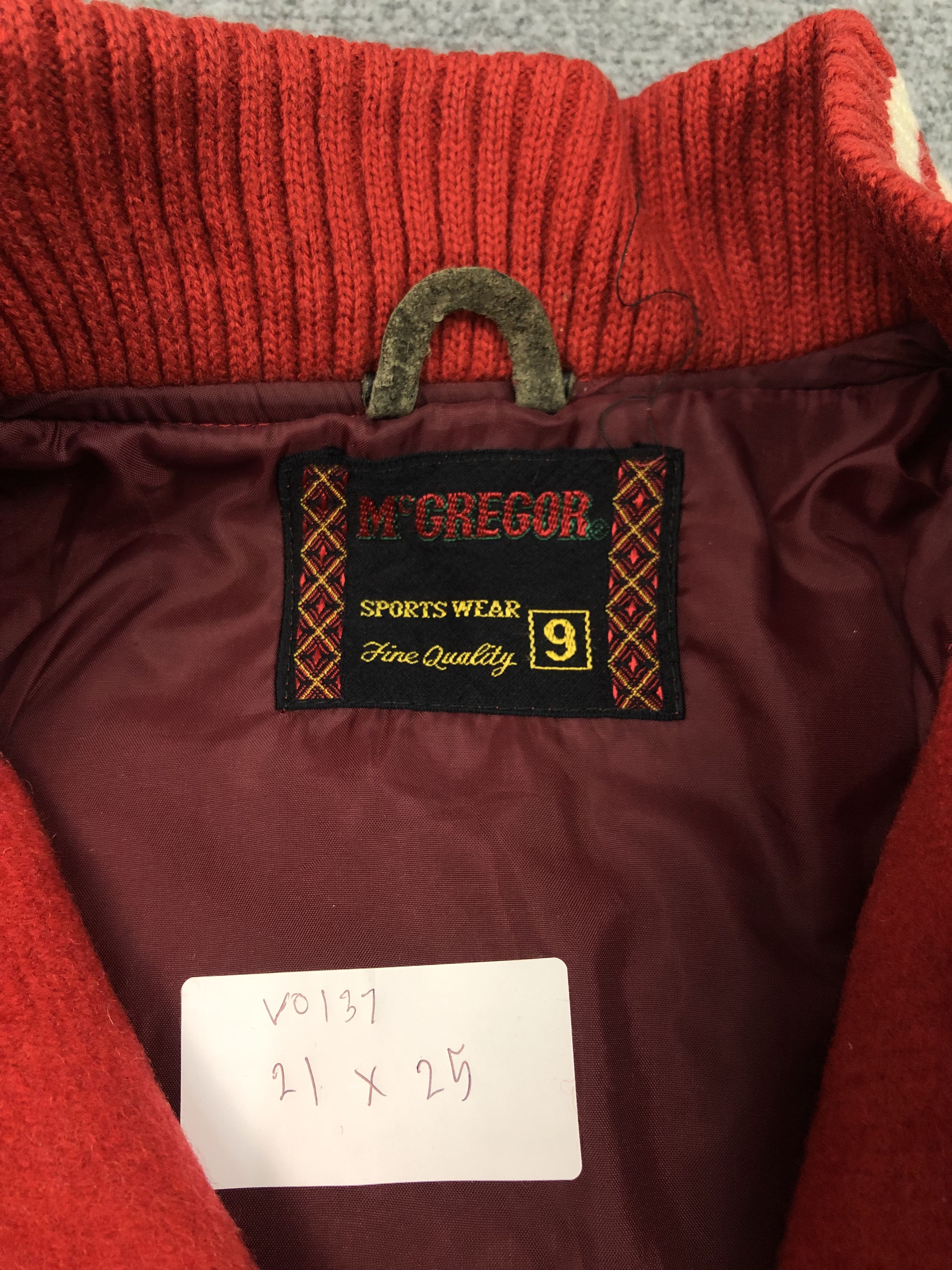 McGregor Vintage Varsity Jacket Mcgregor Wool V0137 Size US M / EU 48-50 / 2 - 6 Thumbnail