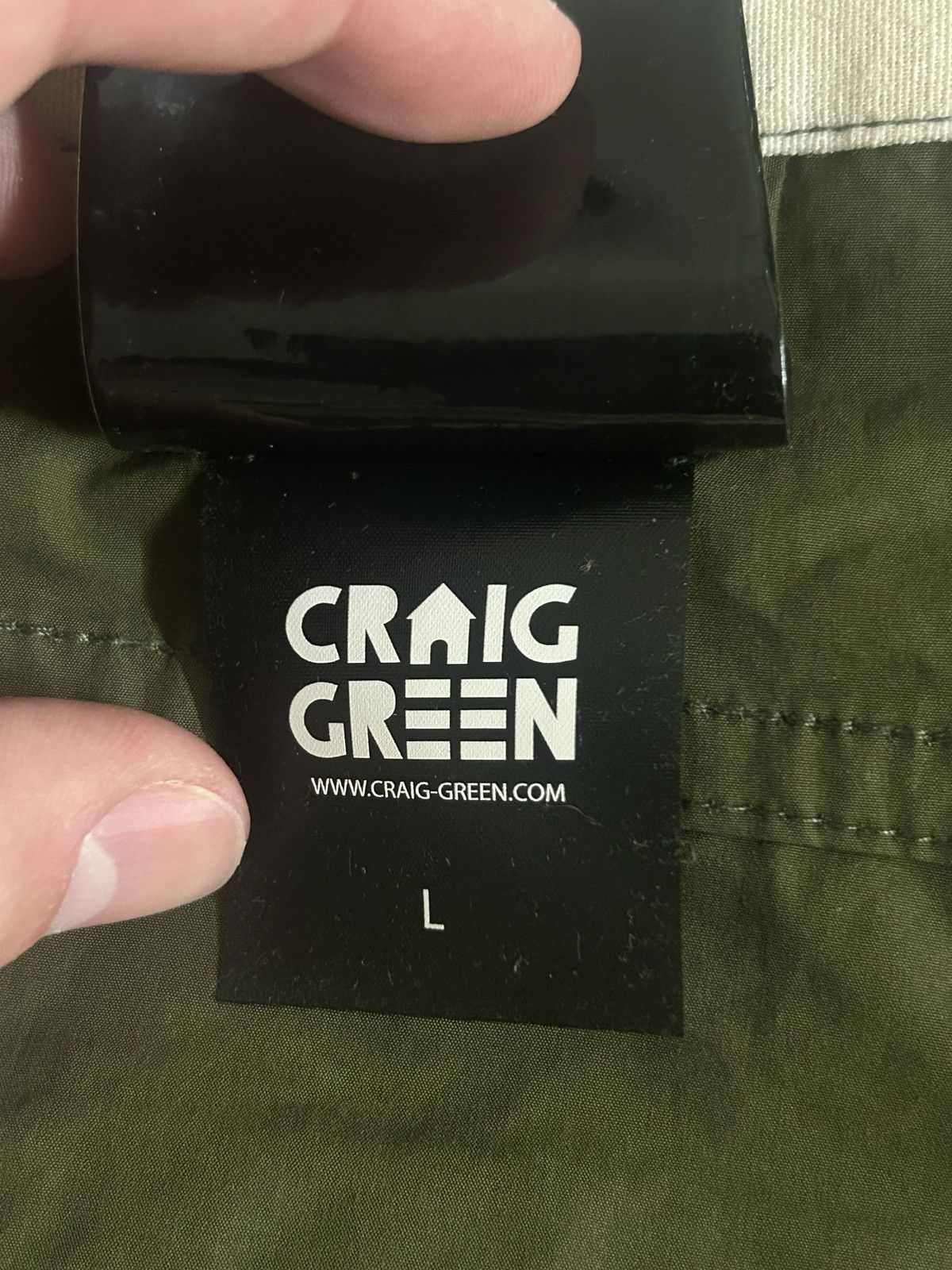Craig Green Cotton Nylon Striaght Trousers Size US 34 / EU 50 - 6 Thumbnail