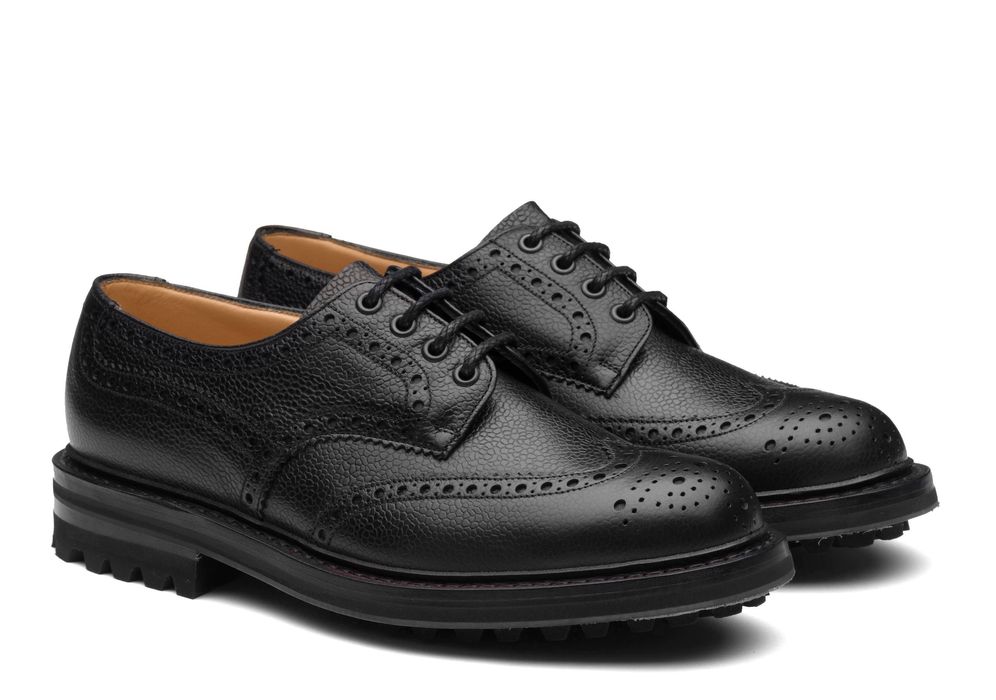 Churchs McPherson Low - Highland Grain Derby Brogue Black | Grailed