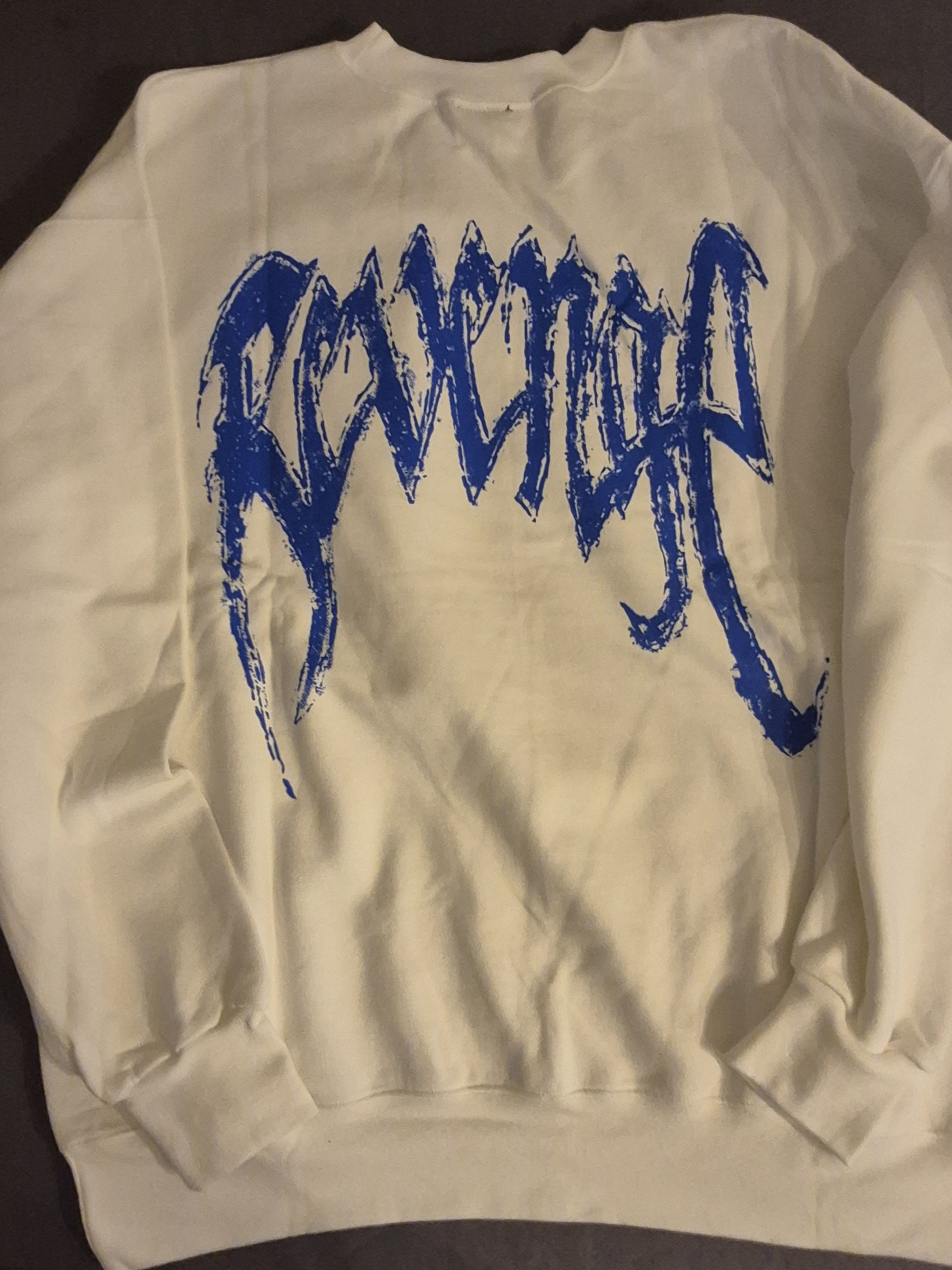 Revenge Revenge White Crewneck Size XL Size US XL / EU 56 / 4 - 2 Thumbnail