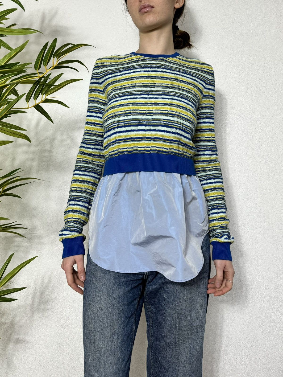Carven VINTAGE CARVEN AVANT GARDE SWEATER / BLOUSE Size M / US 6-8 / IT 42-44 - 8 Thumbnail