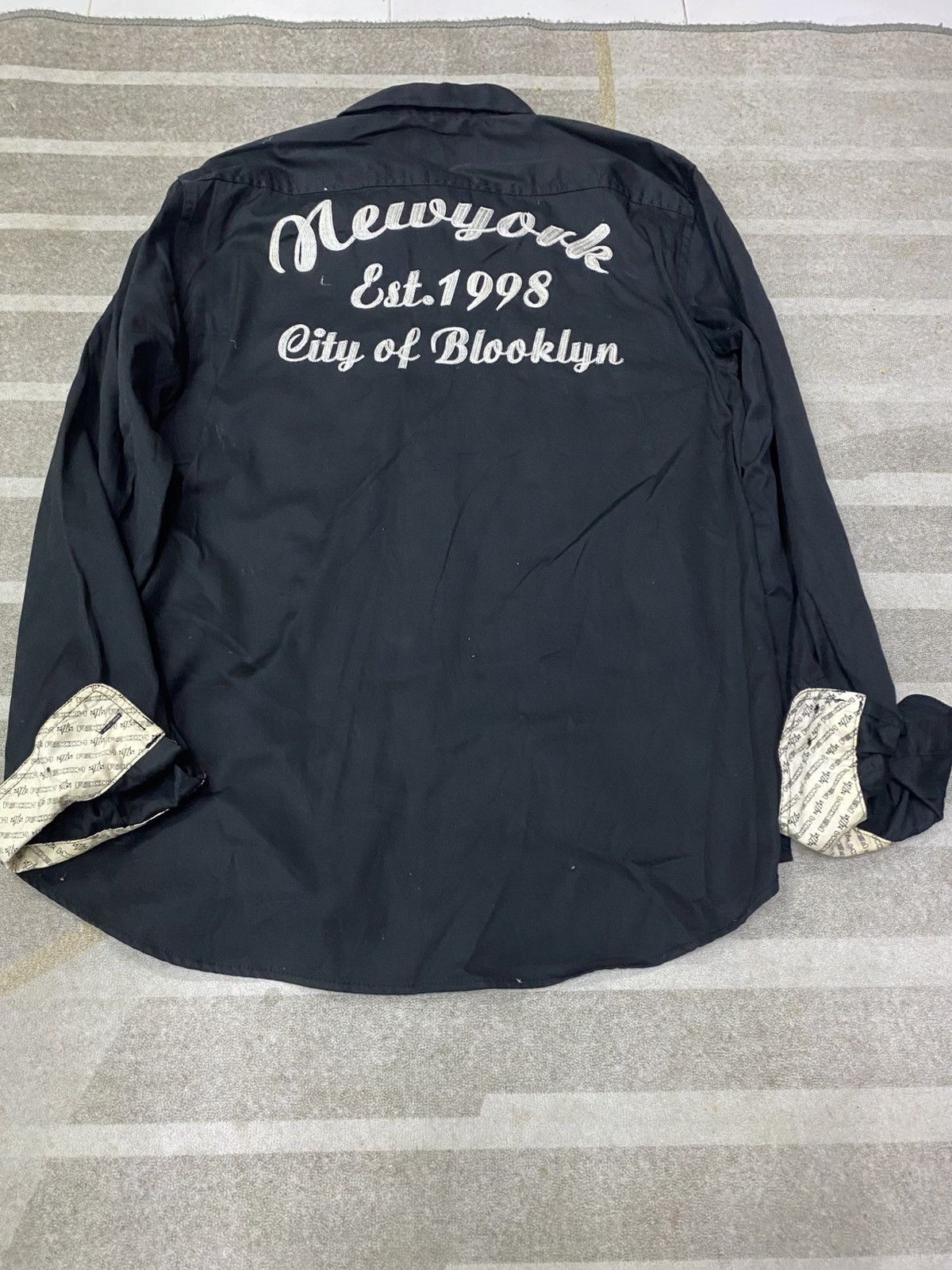 Futura × Recon Vintage Futura Recon Patches New York Embroided Button Up LS Size US XL / EU 56 / 4 - 4 Thumbnail