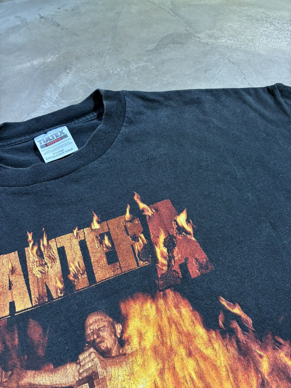 Tultex Pantera Reinventing the Steel double sided T Shirt XL Size US XL / EU 56 / 4 - 9 Thumbnail