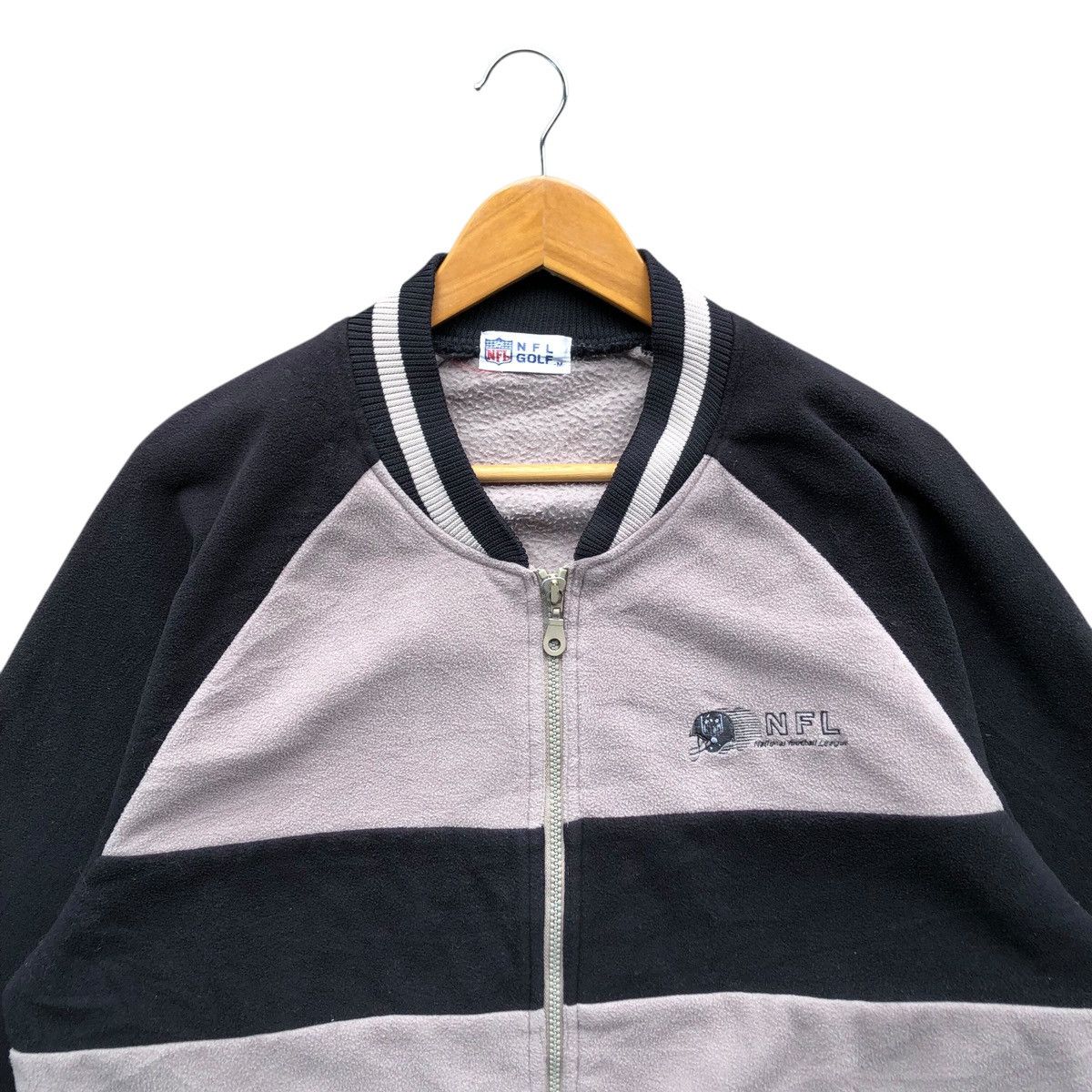 Japanese Brand × NFL Vintage NFL fleece bomber jacket Size US M / EU 48-50 / 2 - 2 Thumbnail