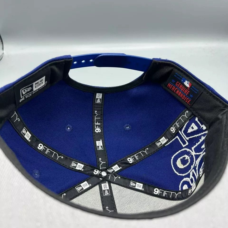 New Era Los Angeles LA Dodgers Hat Men 9Fifty New Era Snap Back Cap Size ONE SIZE - 5 Thumbnail