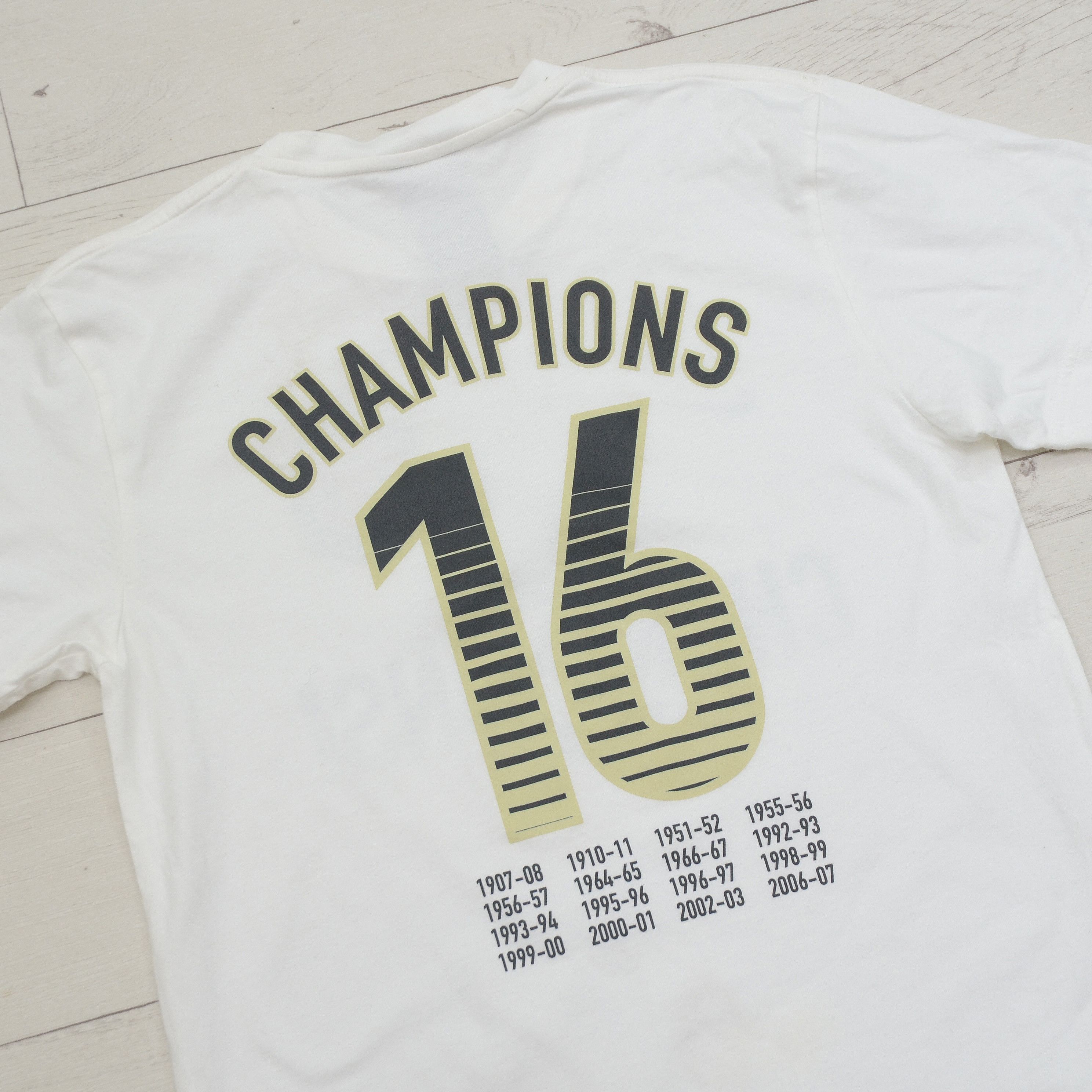 Nike NIKE T-shirt Manchester United 06/07 We Are The Champions Size US M / EU 48-50 / 2 - 8 Thumbnail