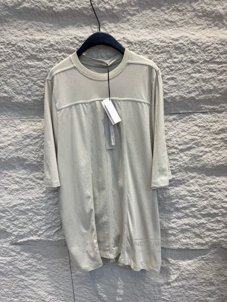 Rick Owens Rick Owens Solid Cotton Crew Neck Pullover Short Sleeve Size US M / EU 48-50 / 2 - 1 Thumbnail