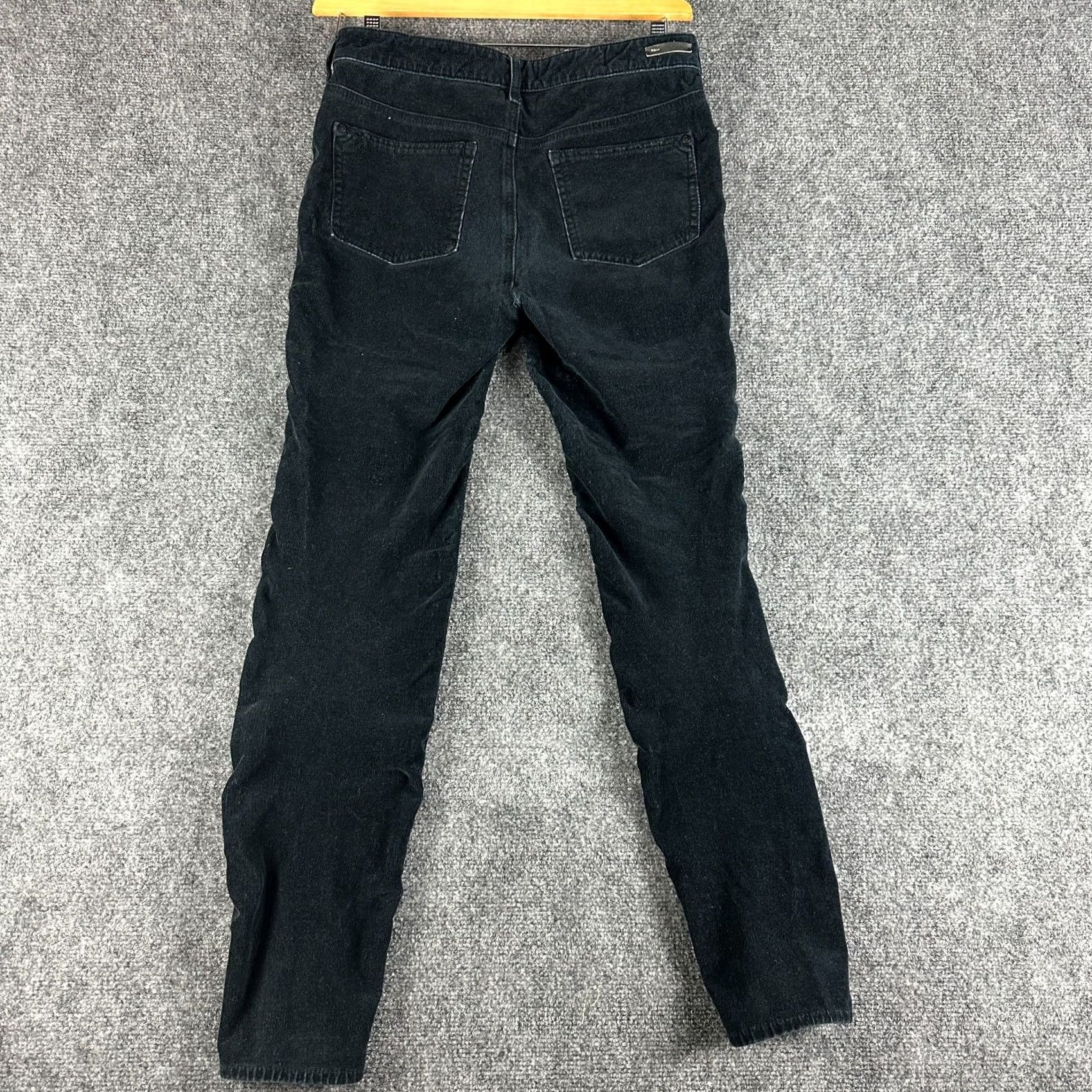Anthropologie Anthropologie Pilcro Letterpress Pants Womens 29 HIgh Rise Skinny Corduroy Black Size 29" - 7 Thumbnail