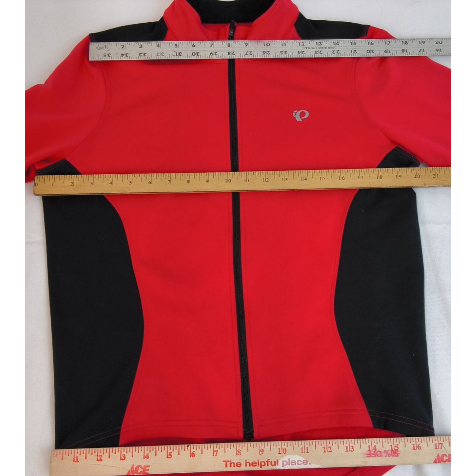 PEARL iZUMi Pearl Izumi Full Zip Jacket Men's M Red/Black Cycling/Biking Size US M / EU 48-50 / 2 - 13 Thumbnail