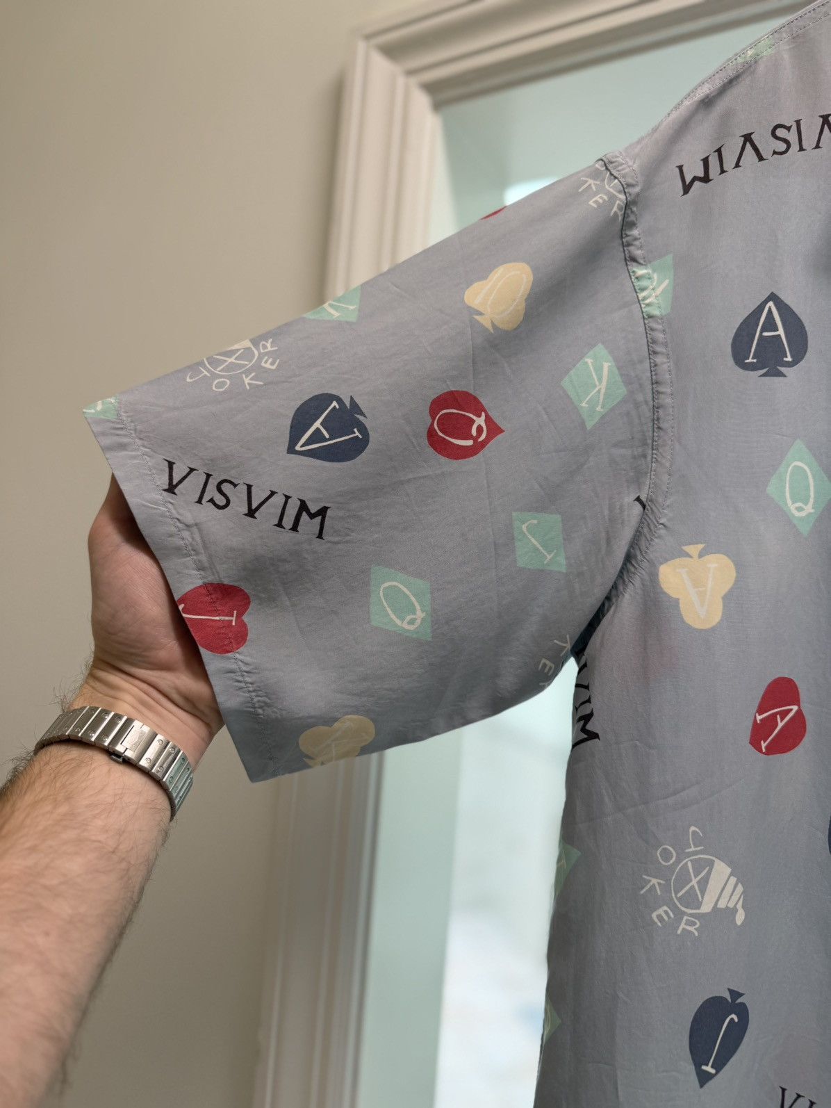 Visvim Visvim SS20 Catskill S/S Trumps Shirt Size US M / EU 48-50 / 2 - 4 Thumbnail