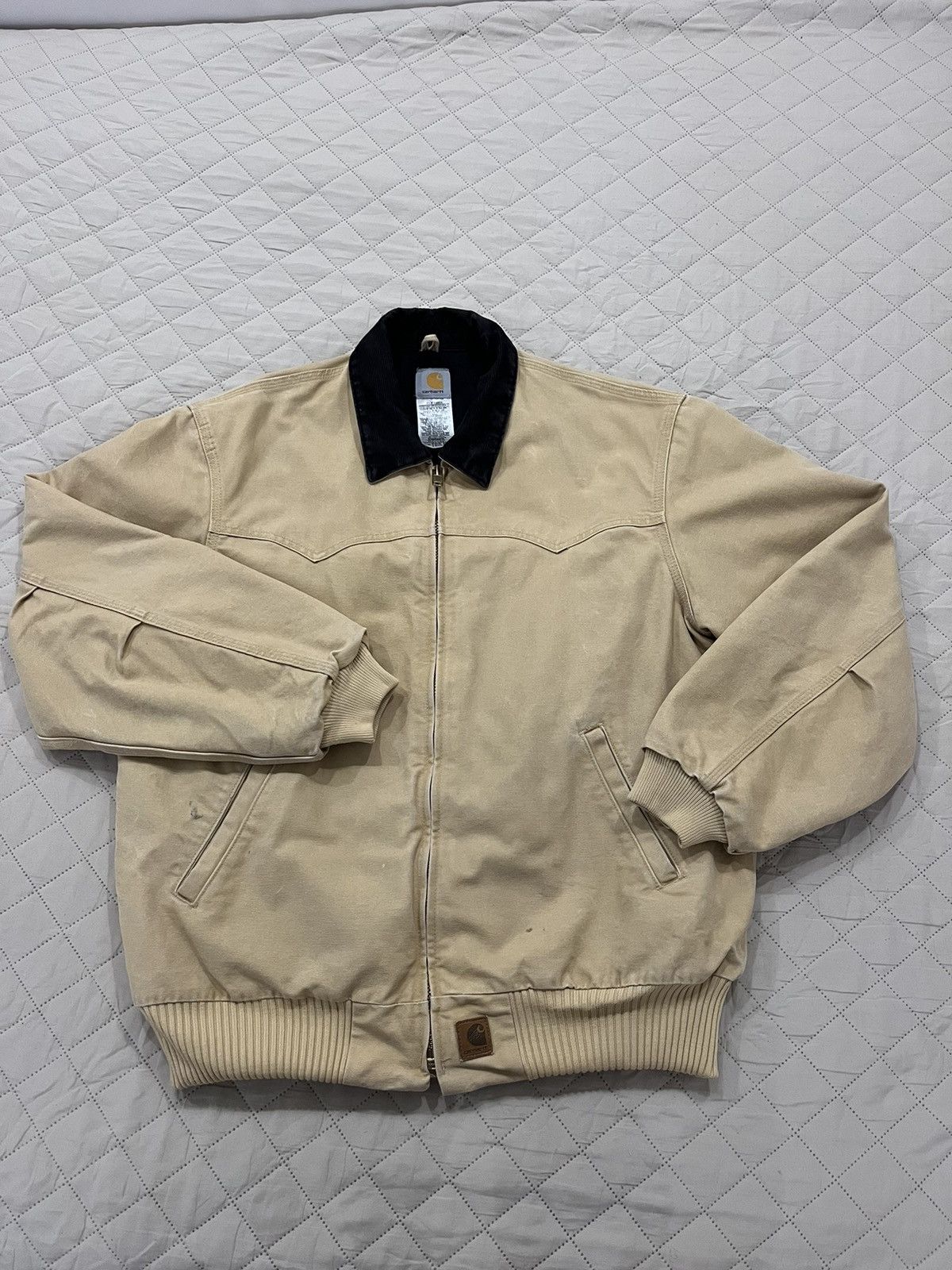 image of Carhartt Santa Fe Jacket in Yellow, Men's (Size XL)