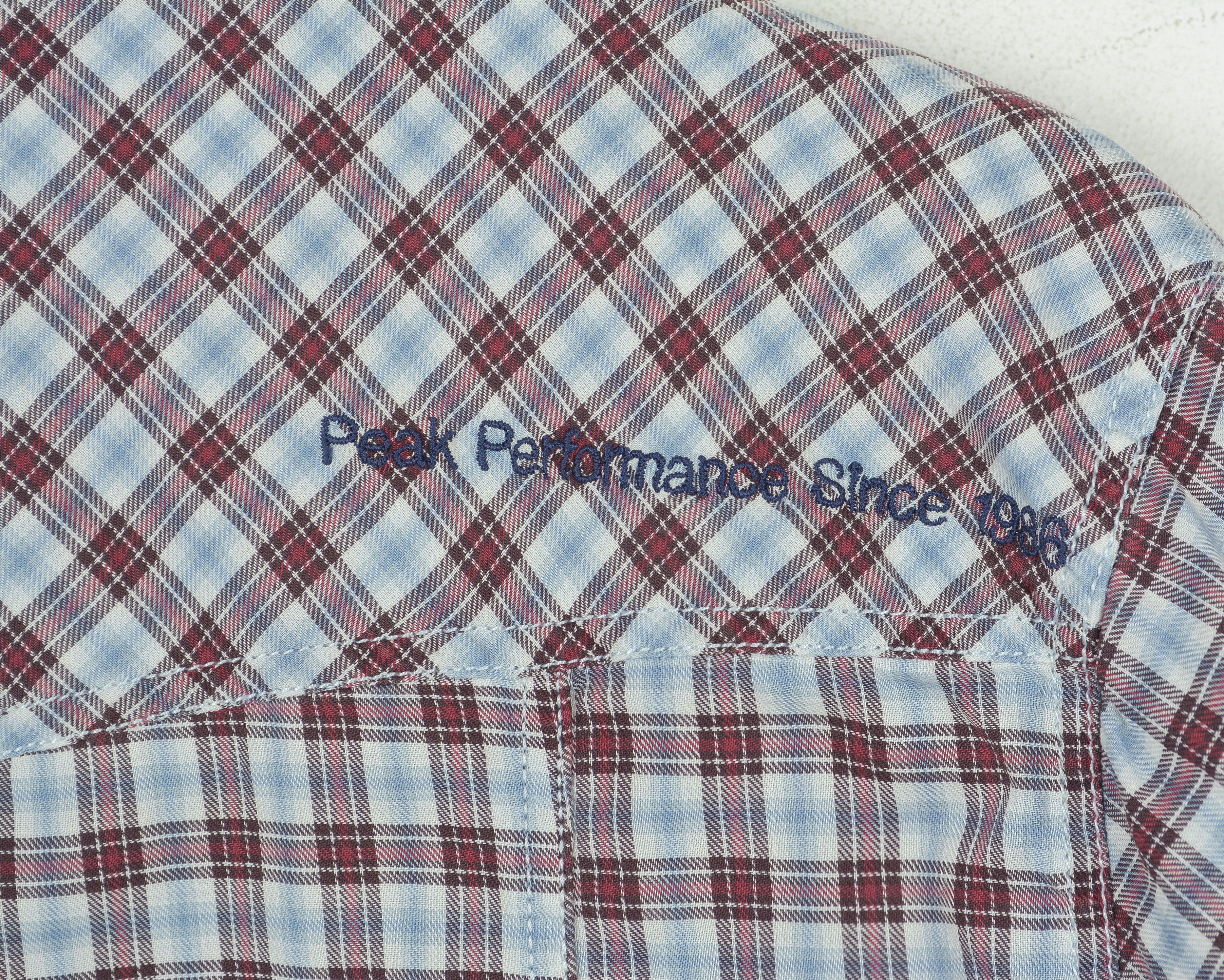 Peak Performance Norton Casual Shirt Check Tartan Long Sleeved Button Size US XL / EU 56 / 4 - 5 Thumbnail
