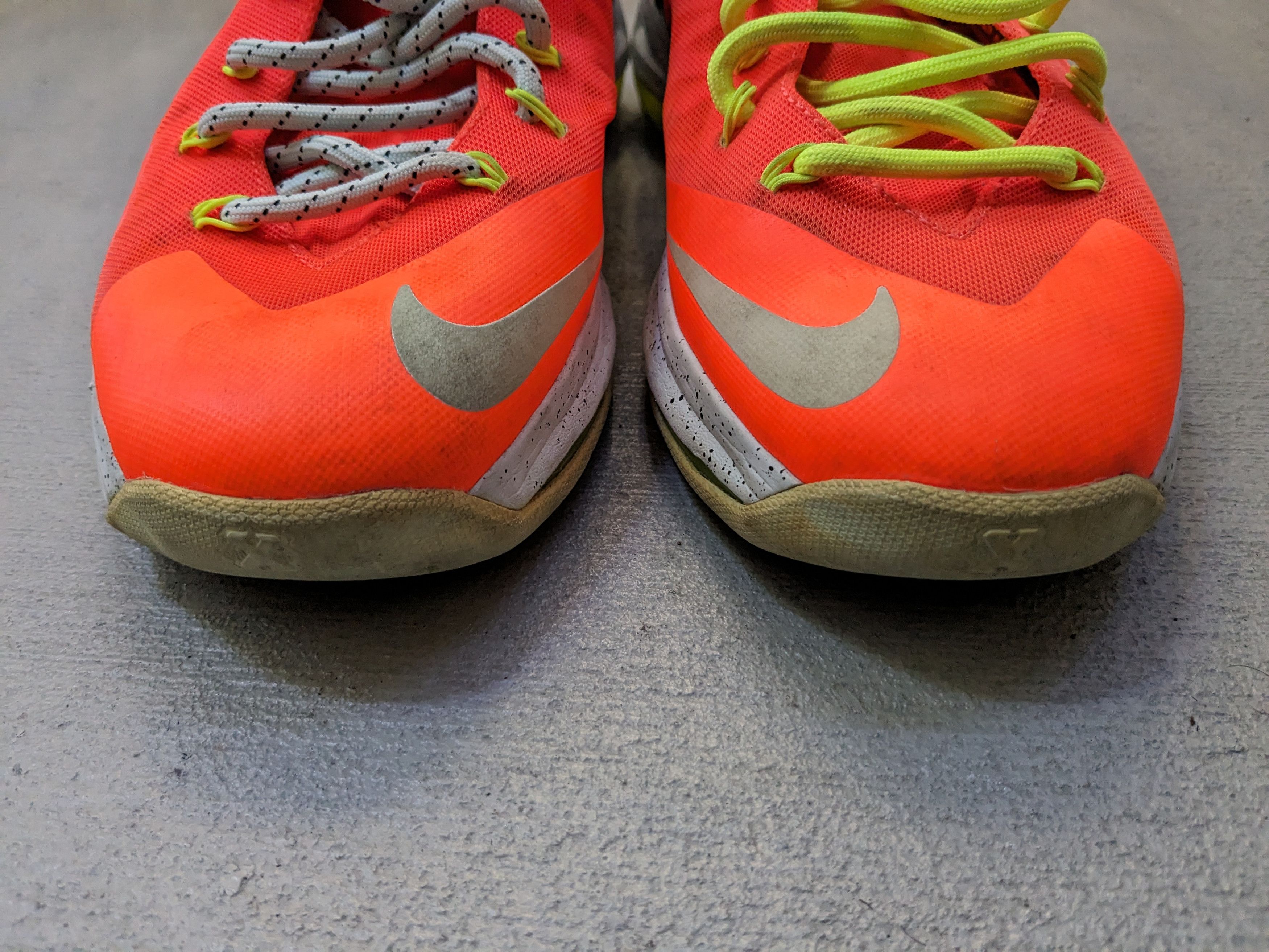 Nike Nike LeBron 10 X PS Elite Total Crimson Orange 579827-800 Size US 10 / EU 43 - 2 Thumbnail